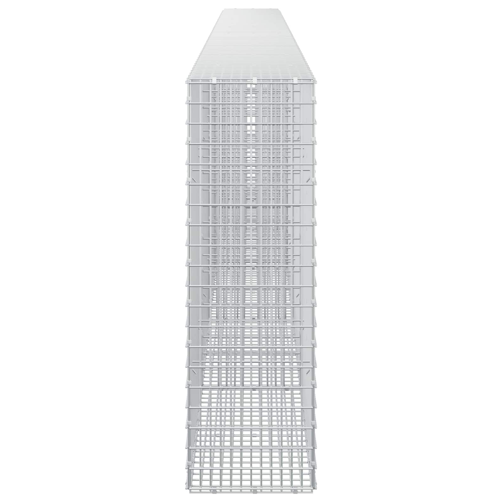 Γκαμπιόν με σύρμα 5 mm και πλέγμα 5x2,5 cm 550x30x100 εκ - Image 4