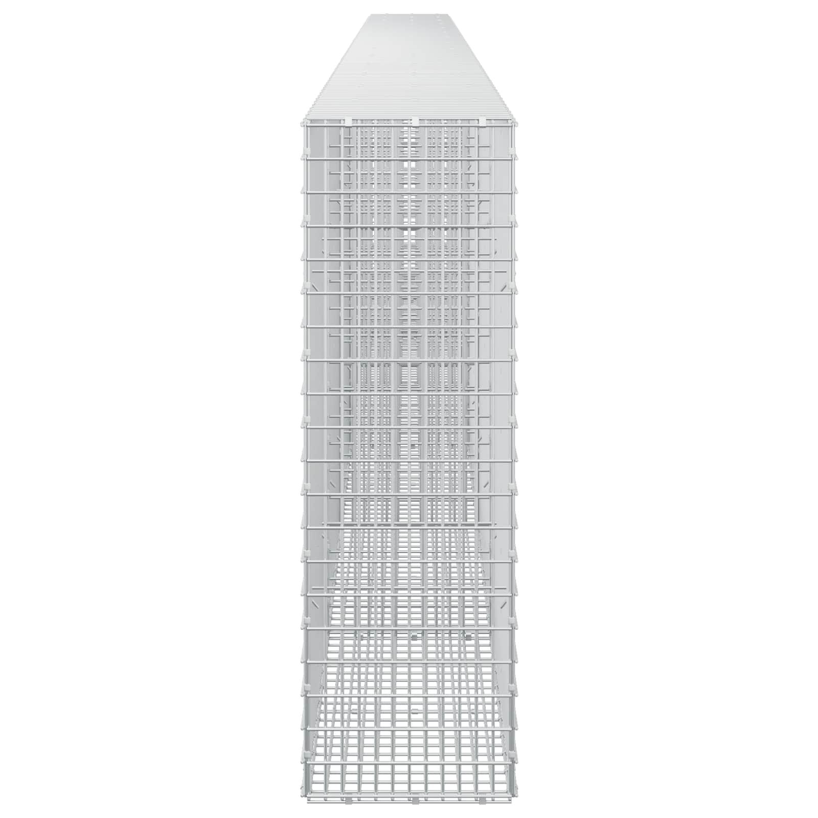 Γκαμπιόν με σύρμα 5 mm και πλέγμα 5x2,5 cm 700x30x100 εκ - Image 4
