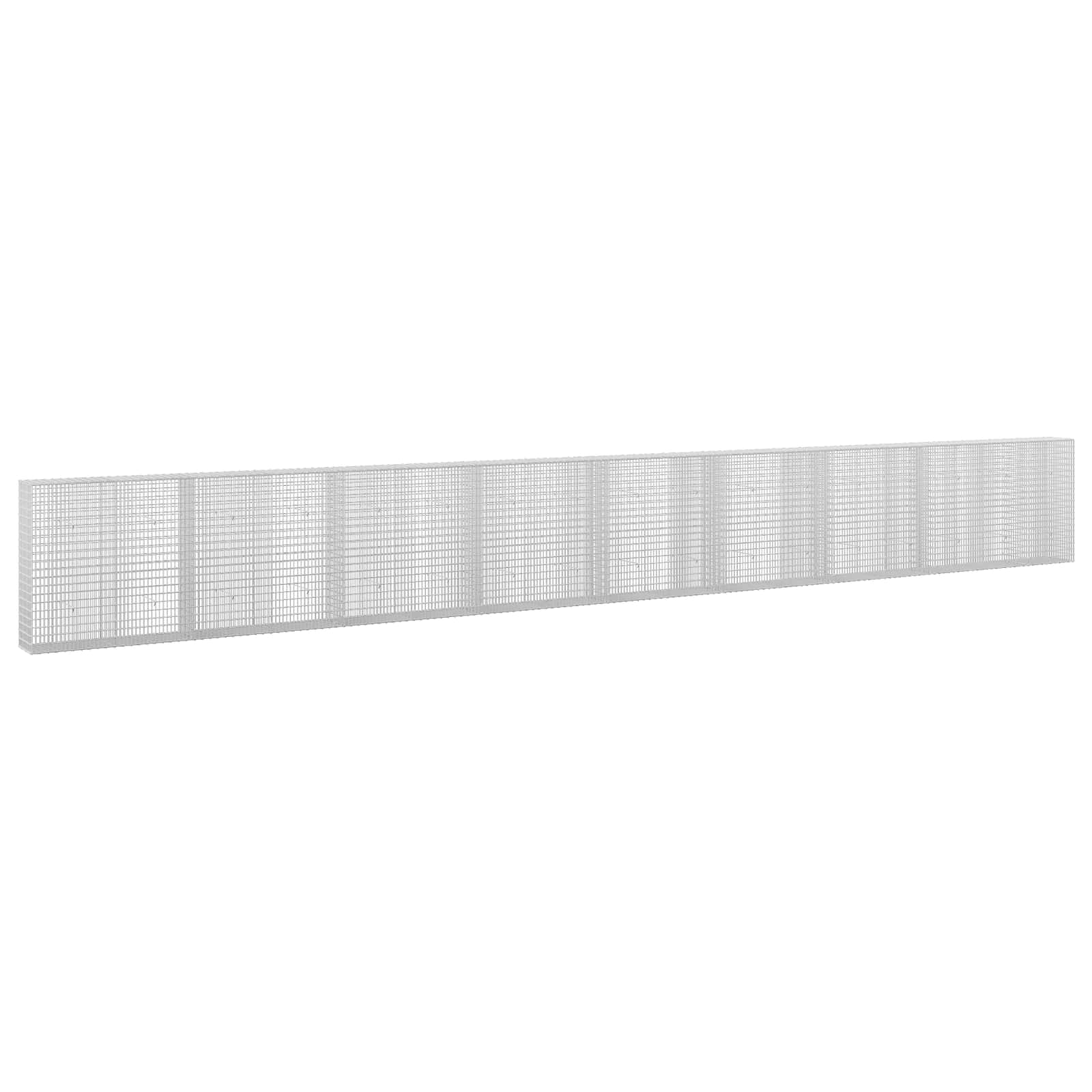 vidaXL Gabion s drátem 5 mm a síťkou 5x2,5 cm 850x30x100 cm