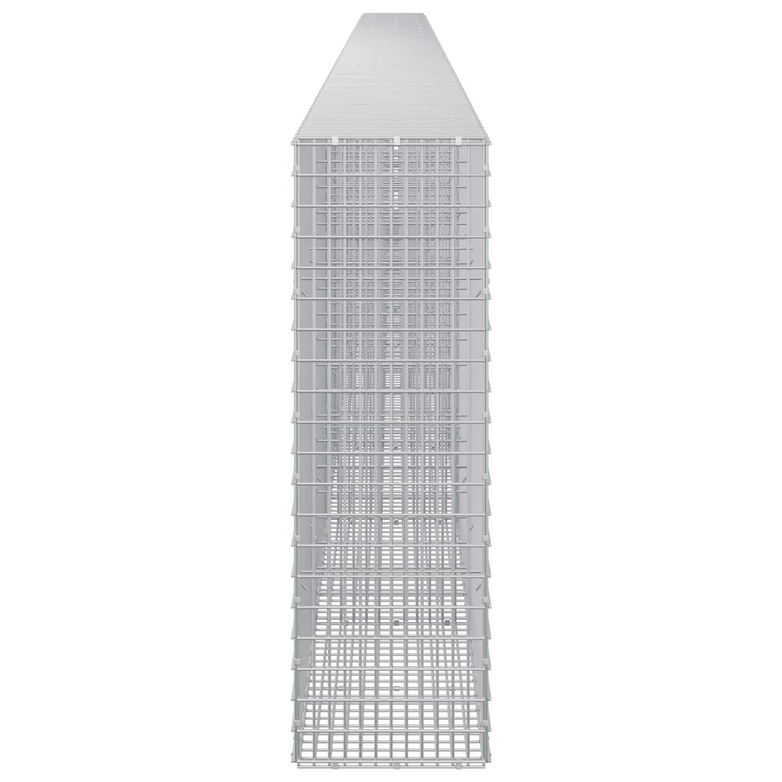 Γκαμπιόν με σύρμα 5 mm και πλέγμα 5x2,5 cm 1000x30x100 εκ - Image 4