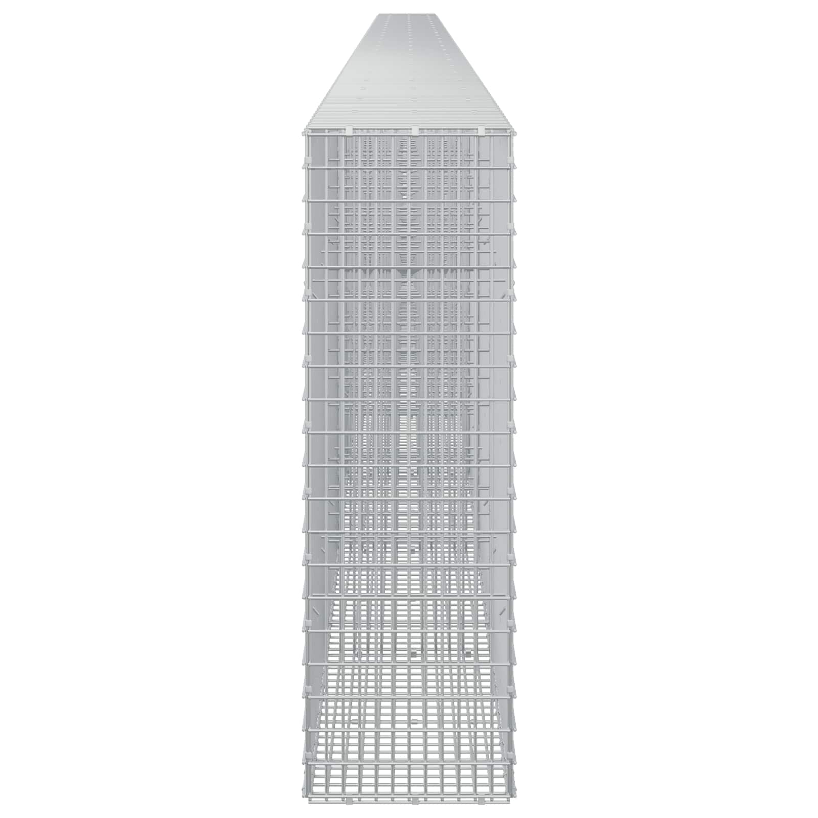 Γκαμπιόν με σύρμα 5 mm και πλέγμα 5x2,5 cm 1200x30x100 εκ - Image 4