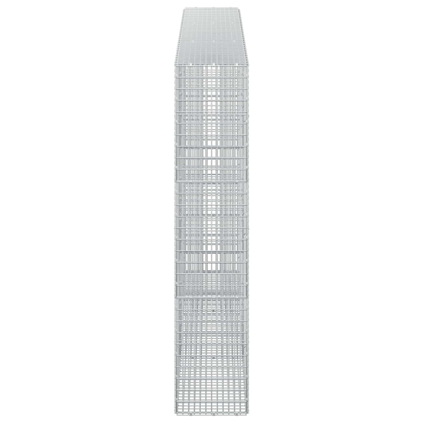Γκαμπιόν με σύρμα 5 mm και πλέγμα 5x2,5 cm 300x30x150 εκ - Image 4