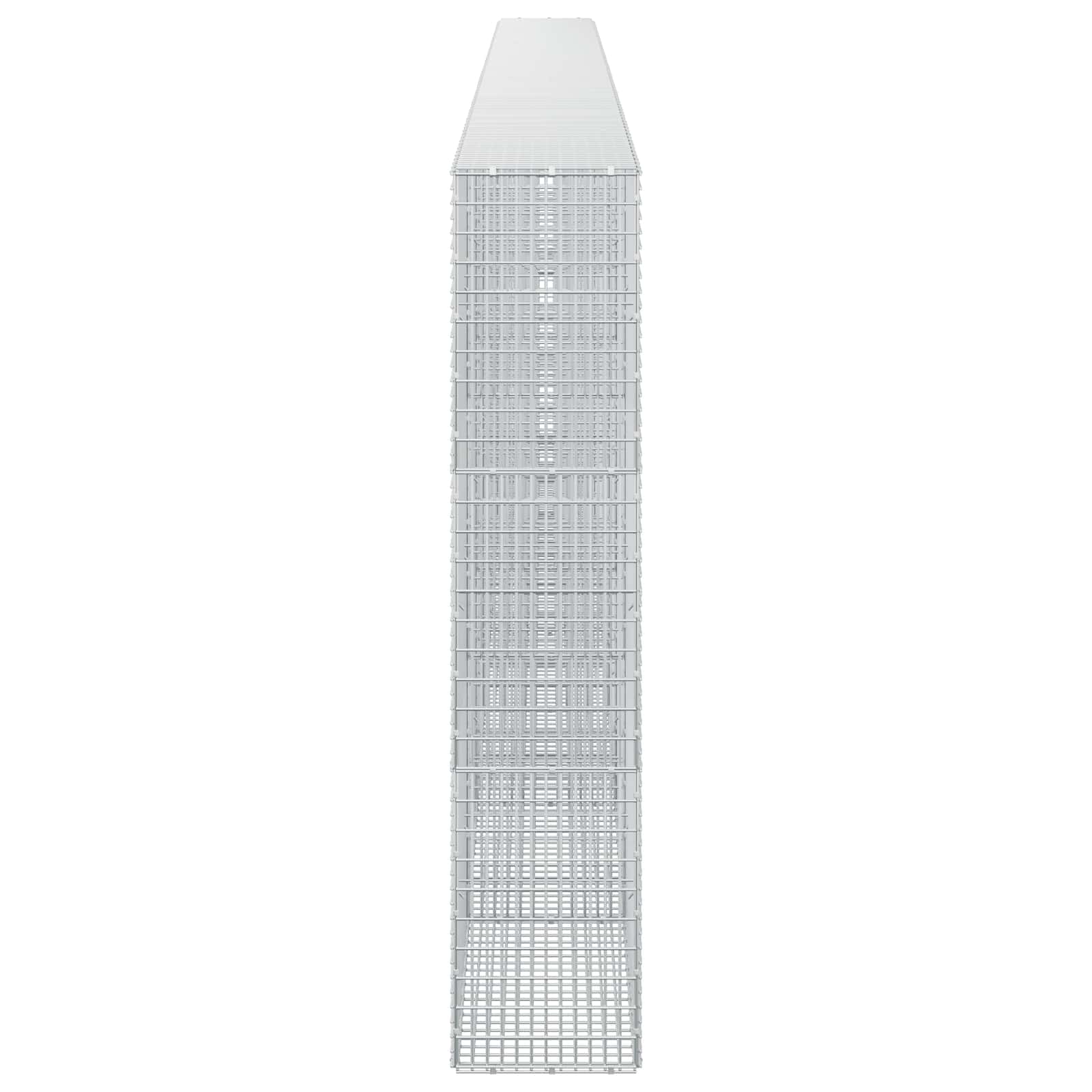 Γκαμπιόν με σύρμα 5 mm και πλέγμα 5x2,5 cm 700x30x150 εκ - Image 4
