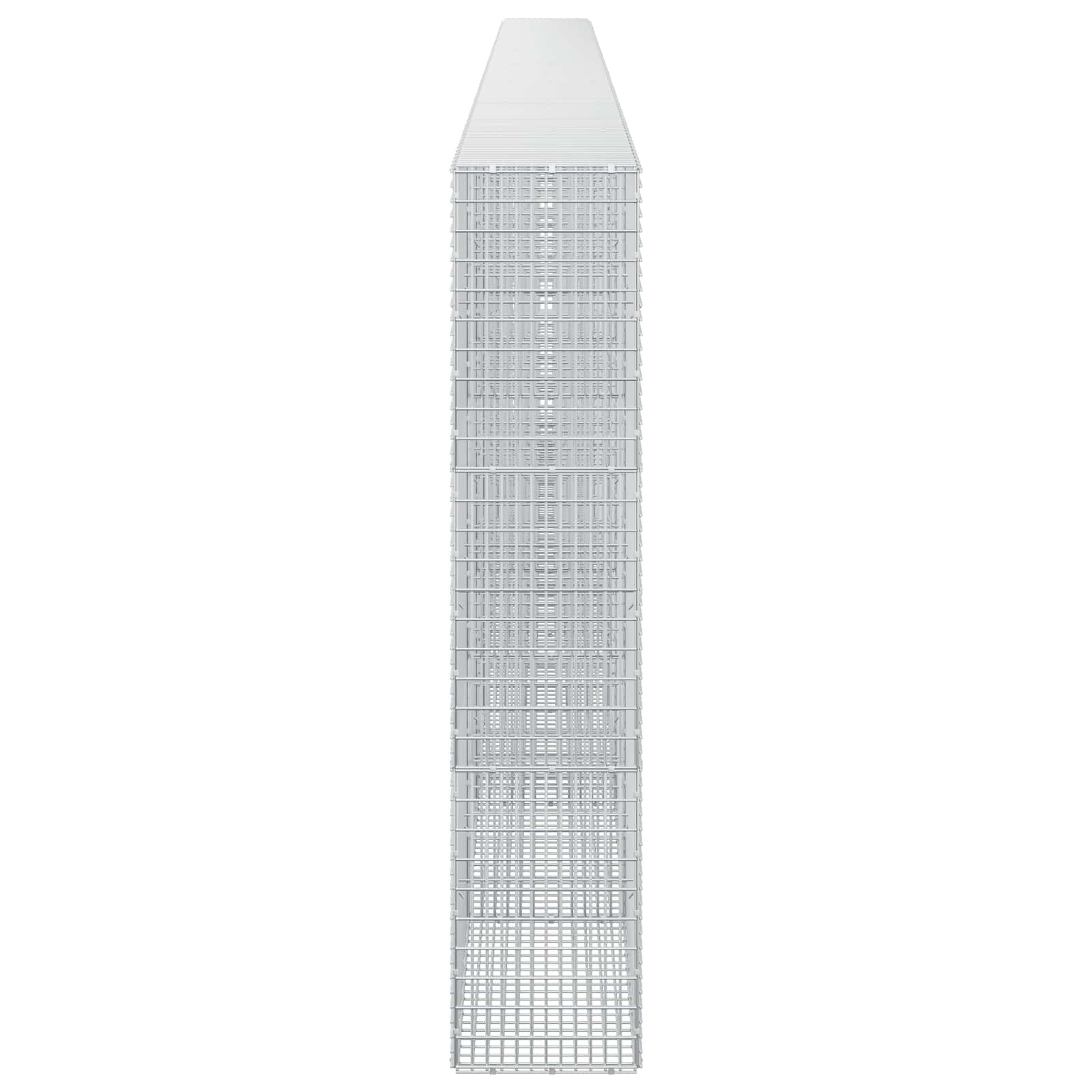 Γκαμπιόν με σύρμα 5 mm και πλέγμα 5x2,5 cm 800x30x150 εκ - Image 4