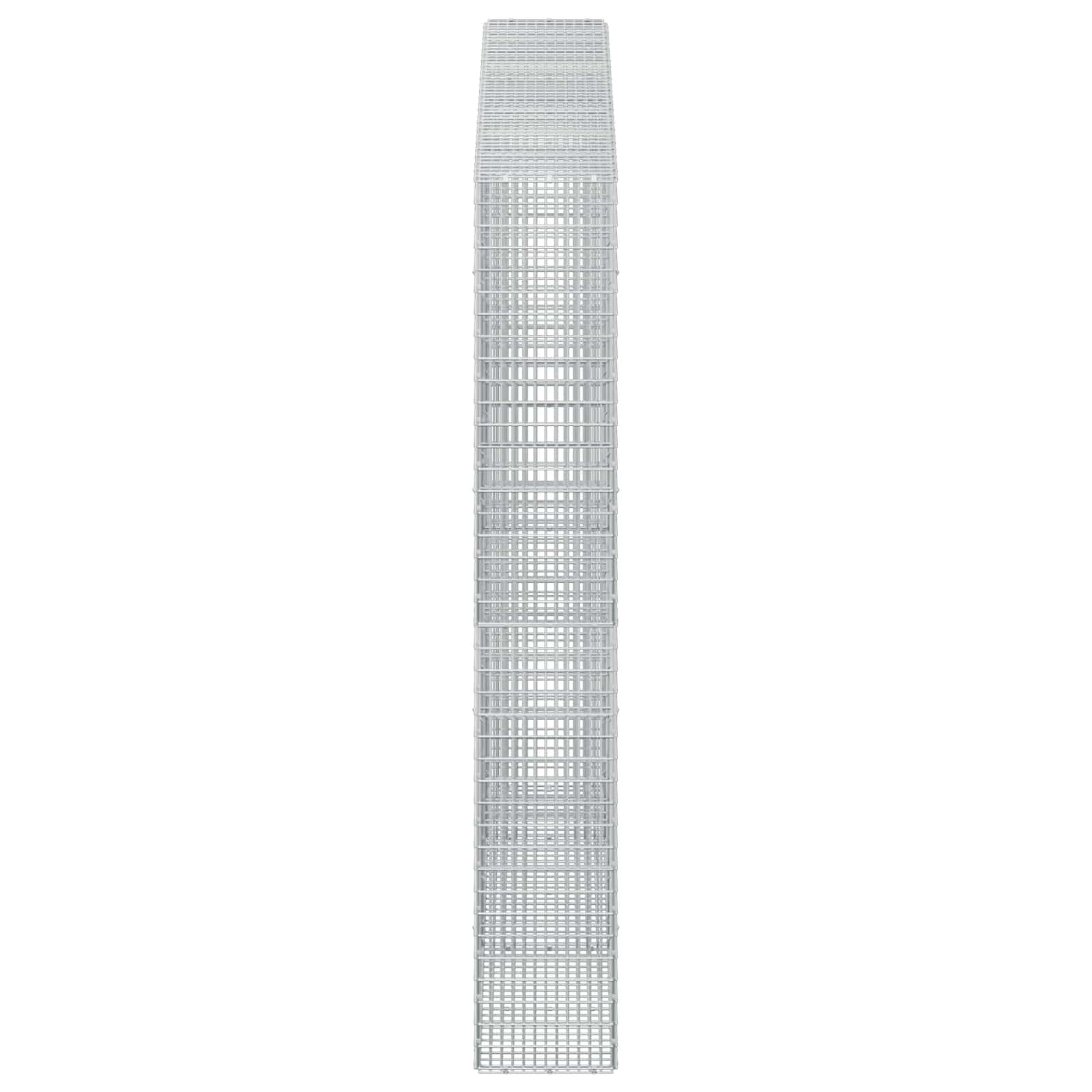 Γκαμπιόν με σύρμα 5 mm και πλέγμα 5x2,5 cm 250x30x200 εκ. - Image 4