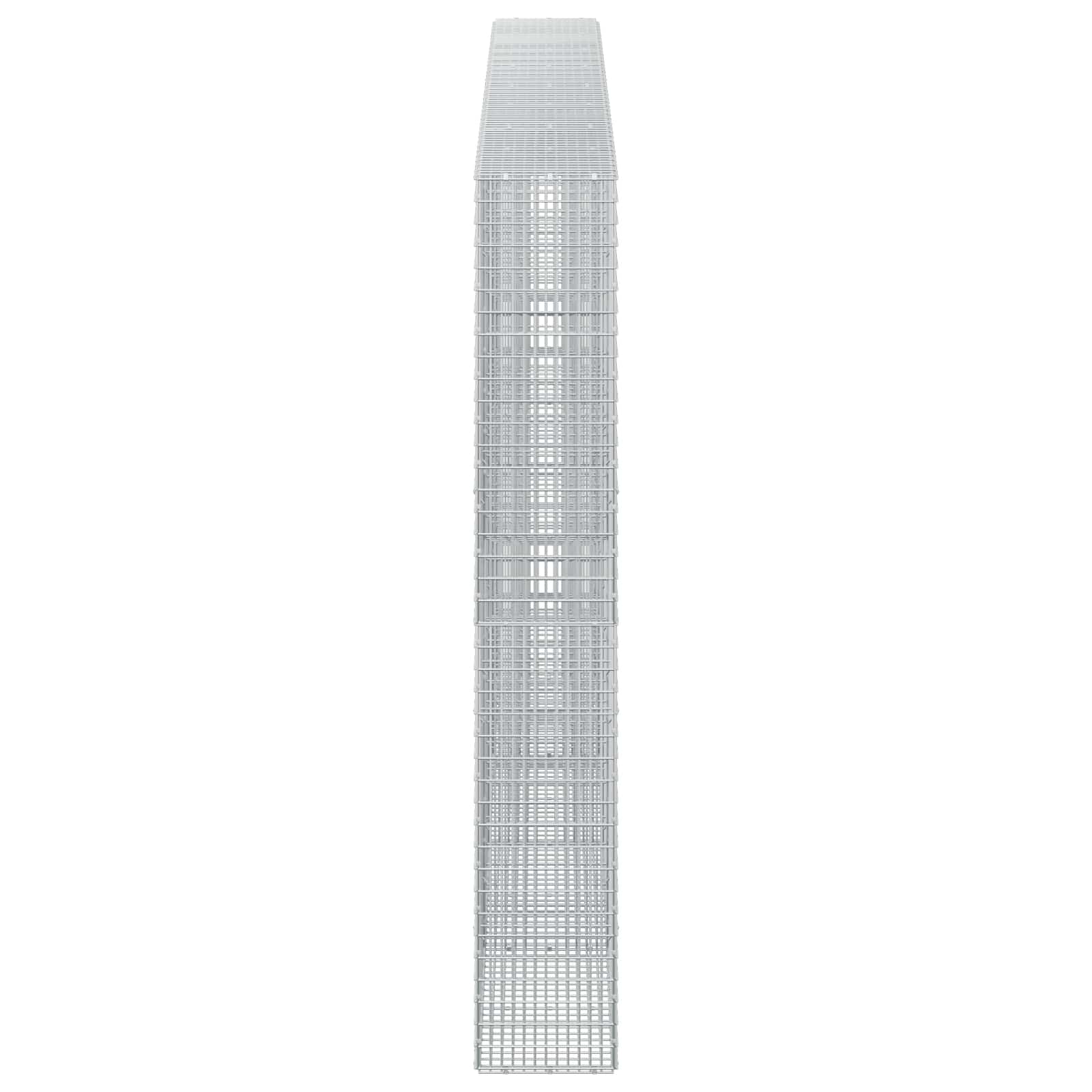 Γκαμπιόν με σύρμα 5 mm και πλέγμα 5x2,5 cm 400x30x200 εκ - Image 4