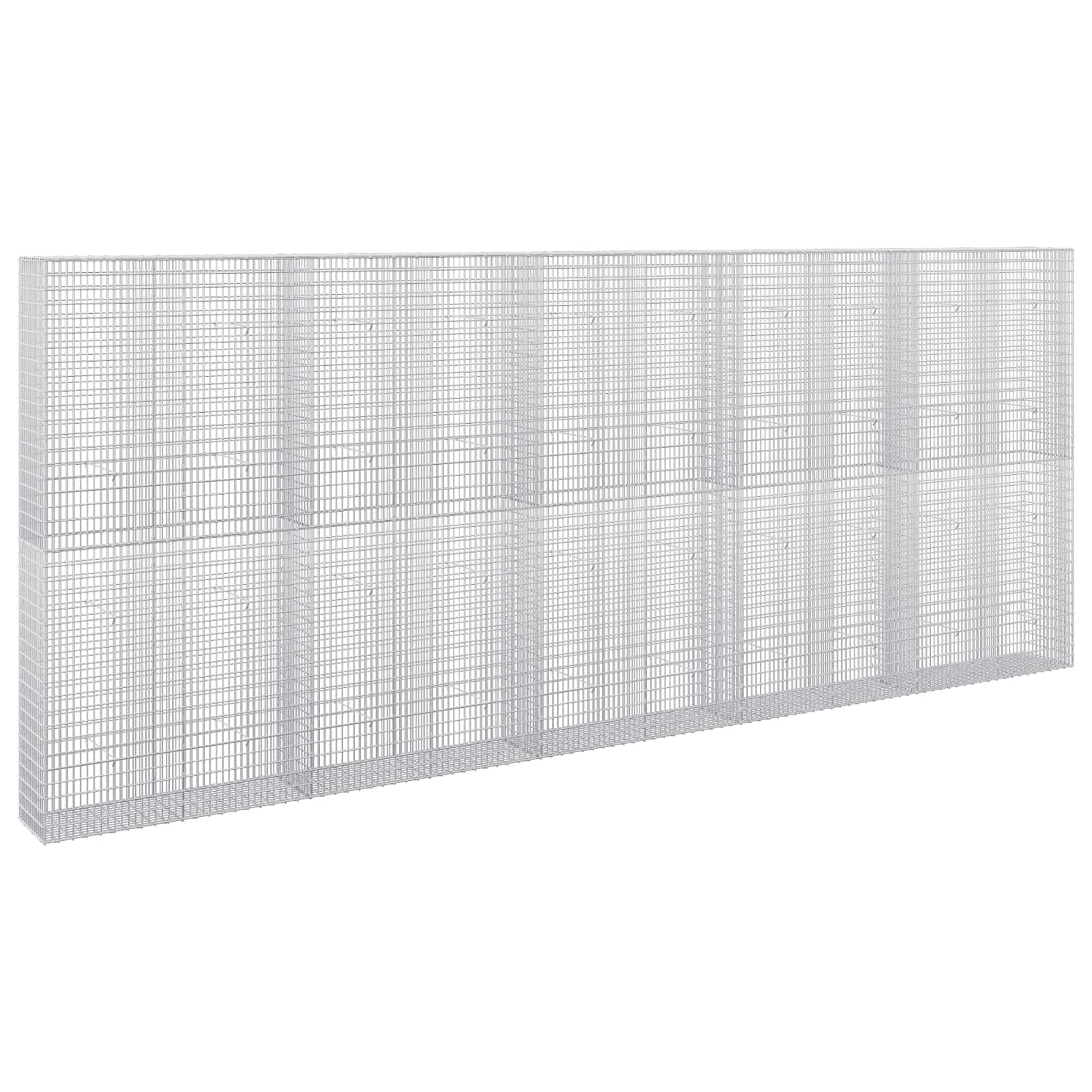 vidaXL Gabion s drátem 5 mm a síťkou 5x2,5 cm 500x30x200 cm
