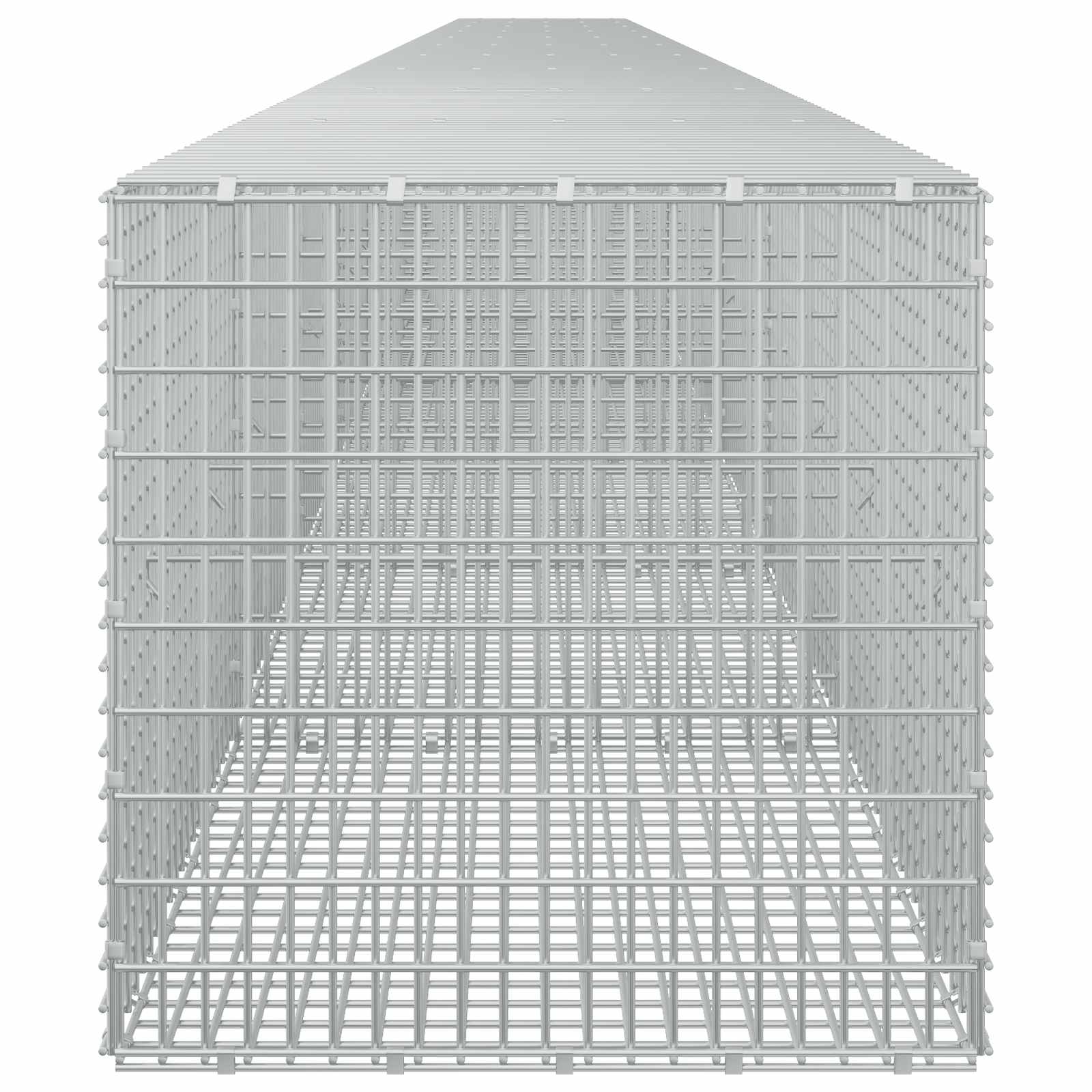 Γκαμπιόν με σύρμα 5 mm και πλέγμα 5x2,5 cm 1100x50x50 εκ - Image 4