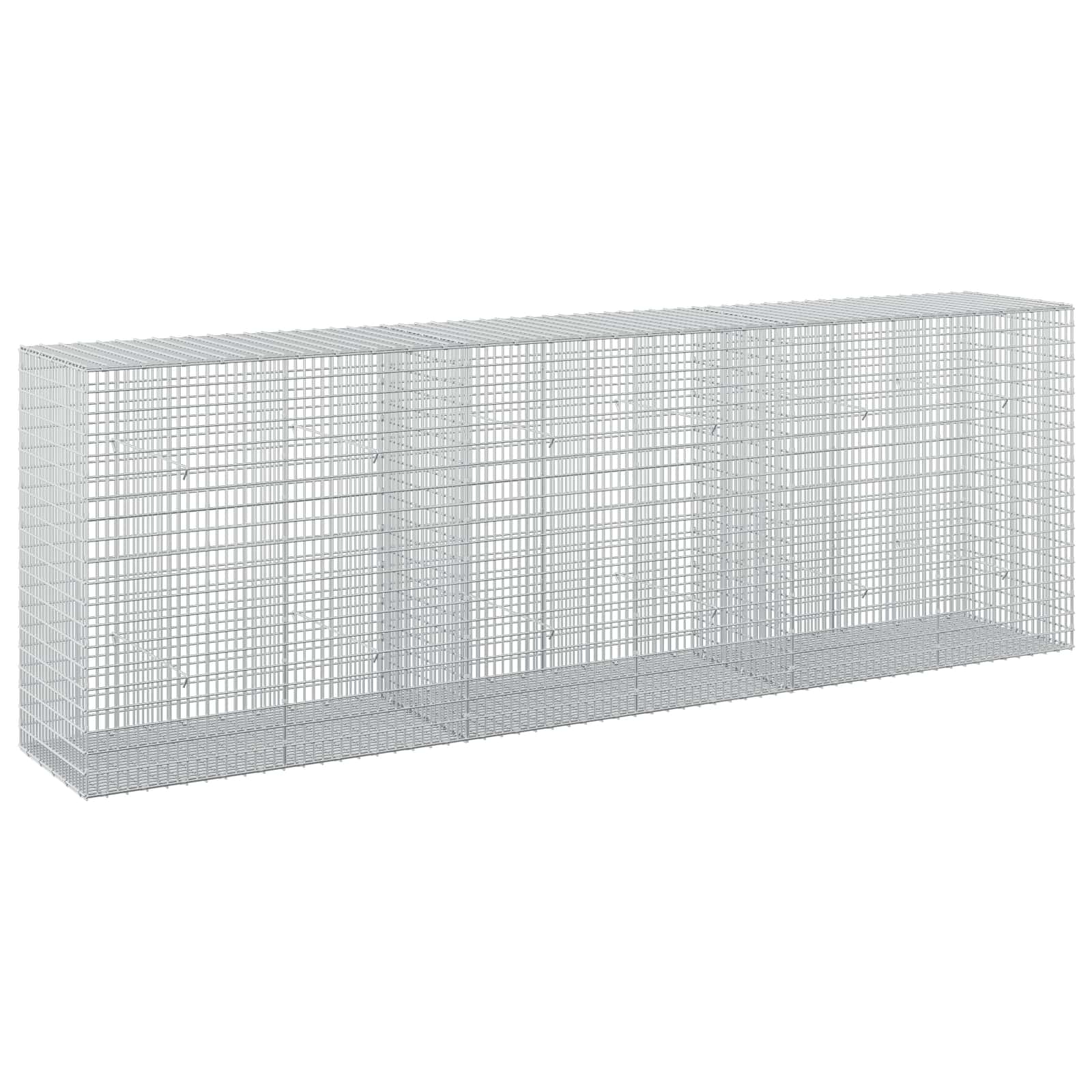 vidaXL Gabion s drátem 5 mm a síťkou 5x2,5 cm 300x50x100 cm