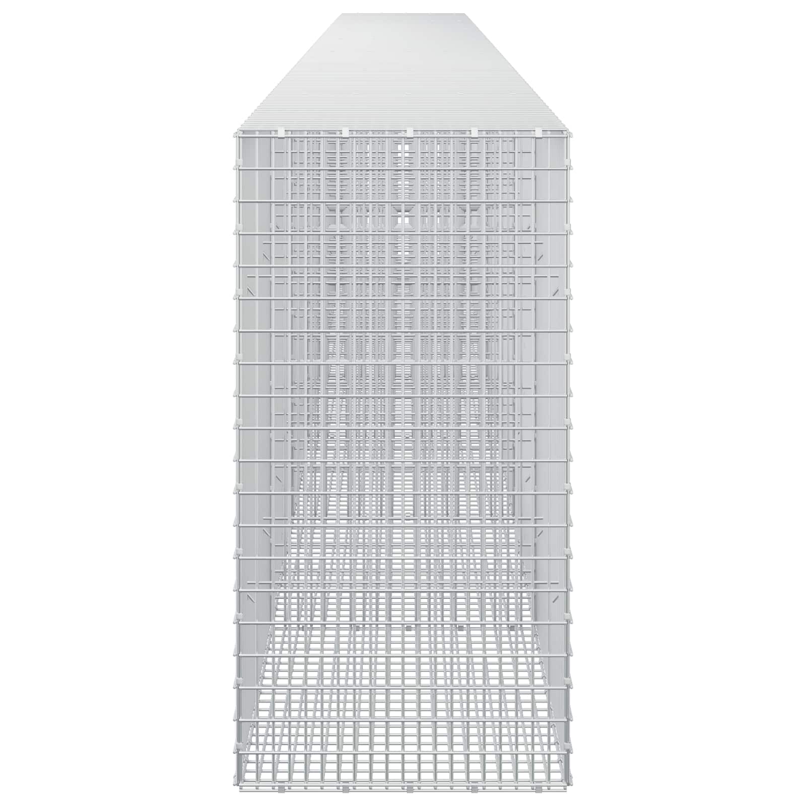 Γκαμπιόν με σύρμα 5 mm και πλέγμα 5x2,5 cm 700x50x100 εκ - Image 4