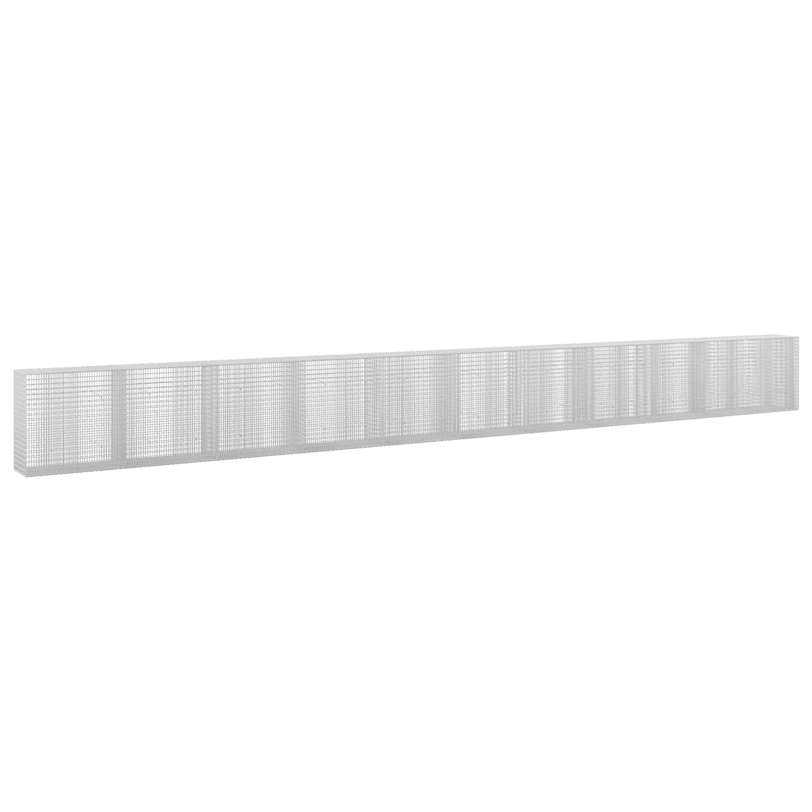 Γκαμπιόν με σύρμα 5 mm και πλέγμα 5x2,5 cm 1050x50x100 εκ - Image 2