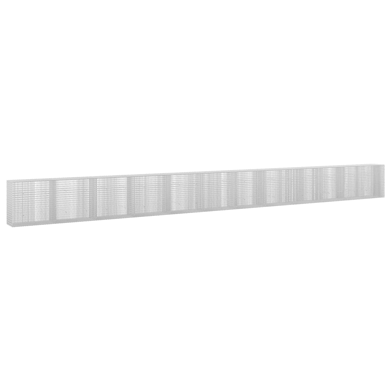Γκαμπιόν με σύρμα 5 mm και πλέγμα 5x2,5 cm 1150x50x100 εκ - Image 2