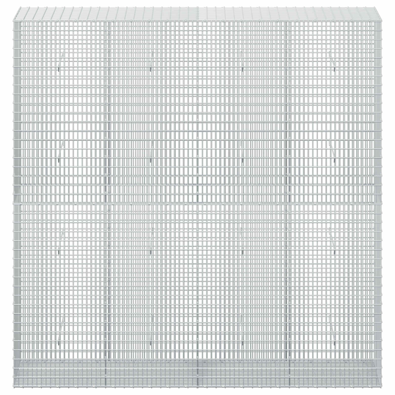 Γκαμπιόν με σύρμα 5 mm και πλέγμα 5x2,5 cm 200x50x200 εκ - Image 3