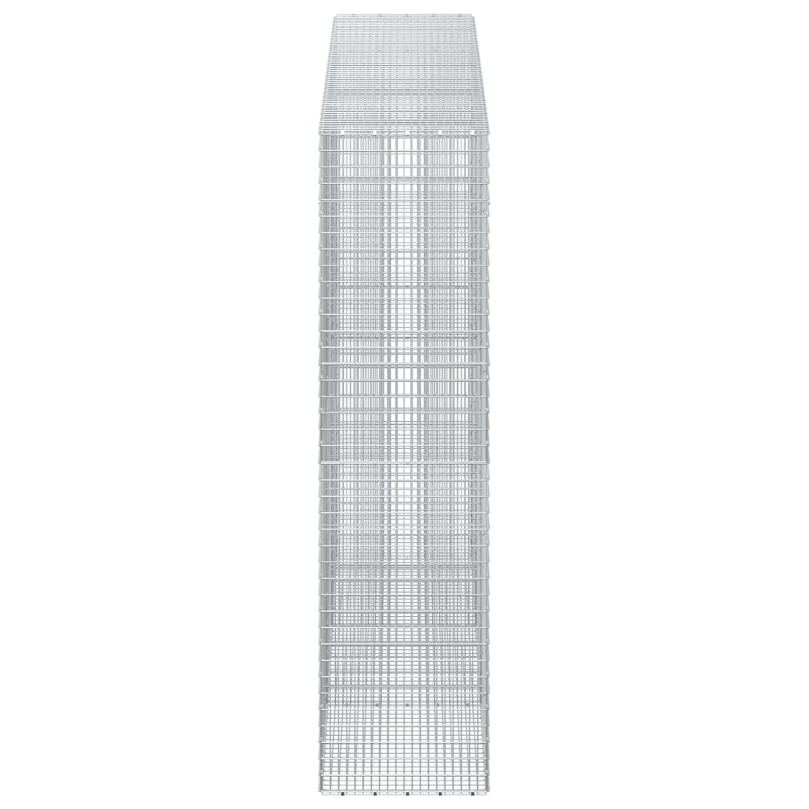 Γκαμπιόν με σύρμα 5 mm και πλέγμα 5x2,5 cm 300x50x200 εκ - Image 4