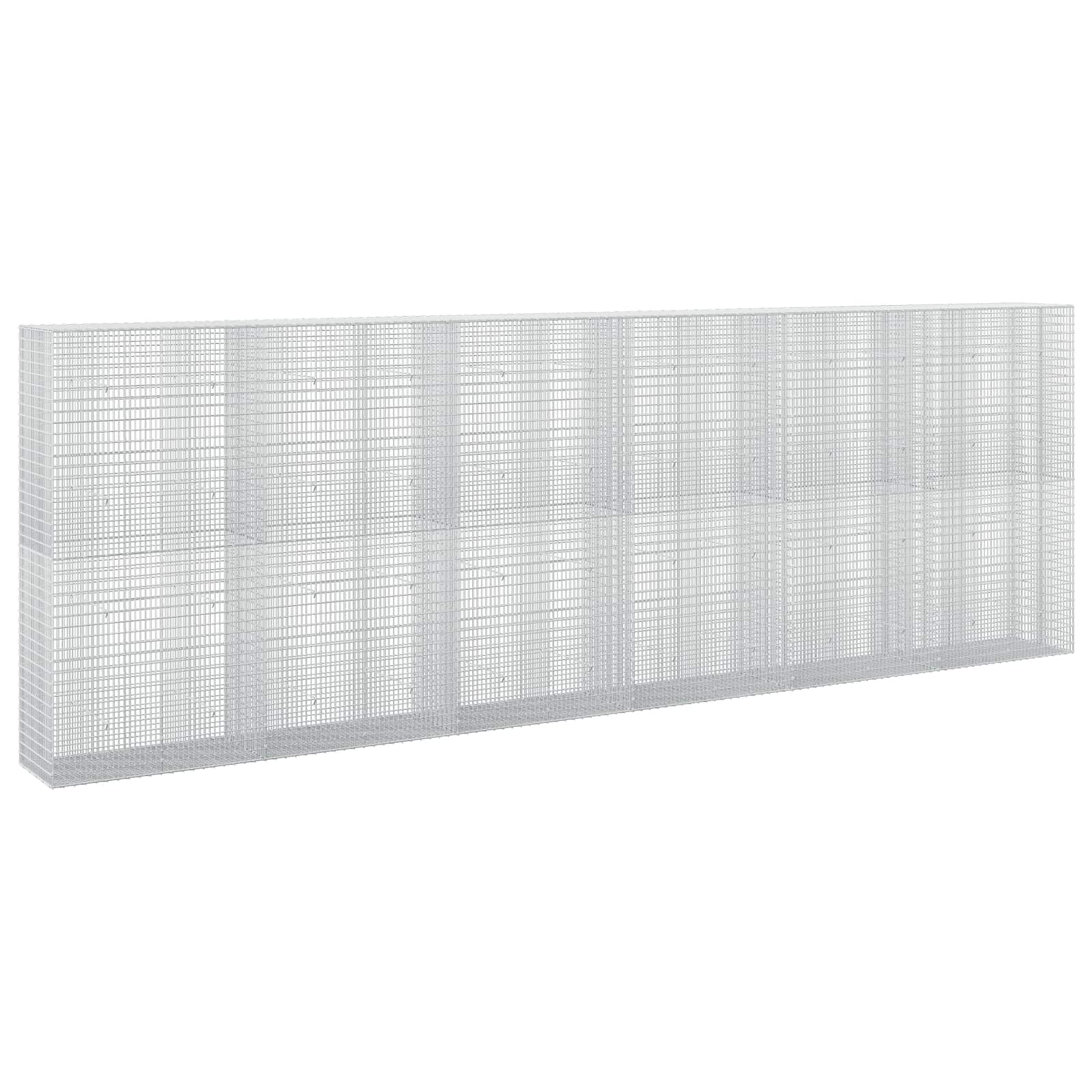 Gabion z žico 5 mm in mrežo 5x2,5 cm 600x50x200 cm