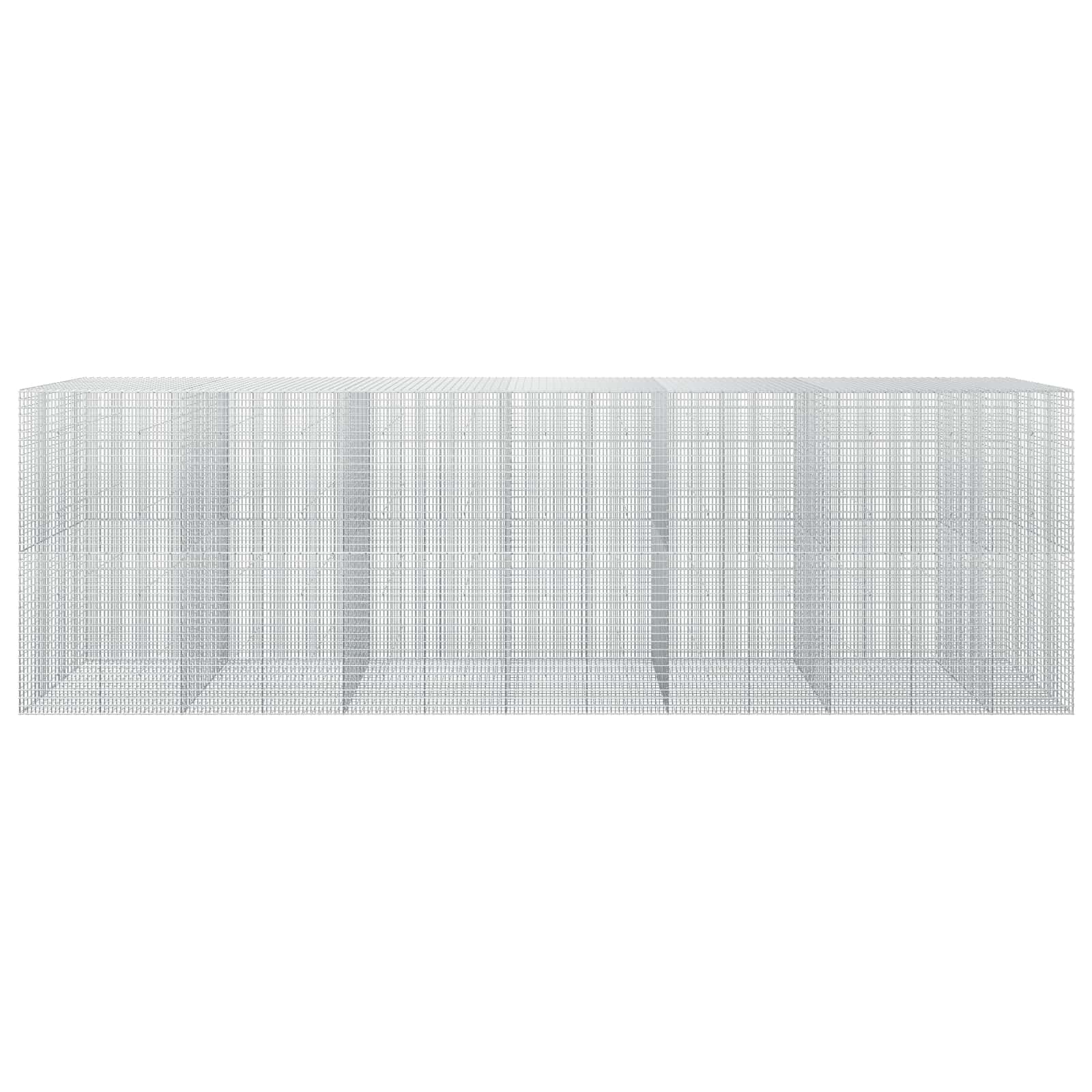 Γκαμπιόν με σύρμα 5 mm και πλέγμα 5x2,5 cm 650x50x200 εκ - Image 3