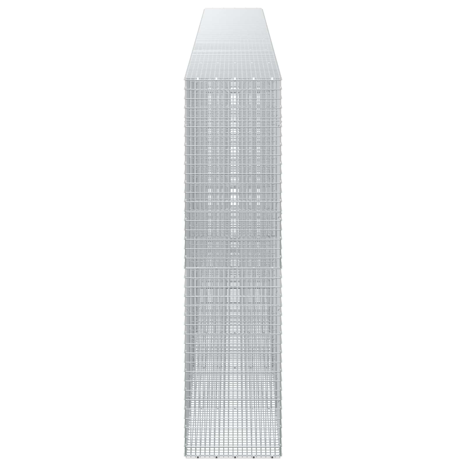 Γκαμπιόν με σύρμα 5 mm και πλέγμα 5x2,5 cm 700x50x200 εκ - Image 4