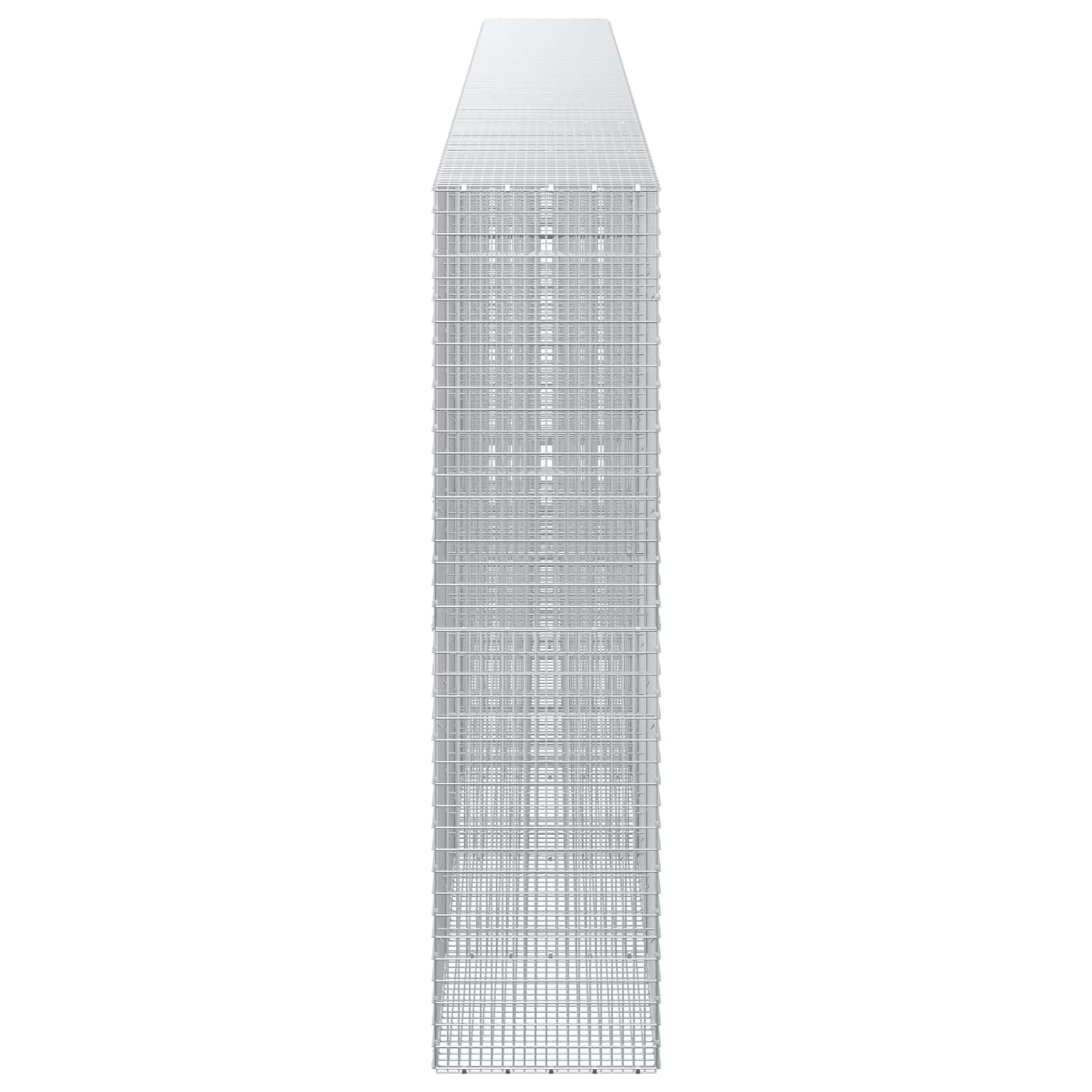 Γκαμπιόν με σύρμα 5 mm και πλέγμα 5x2,5 cm 800x50x200 εκ - Image 4