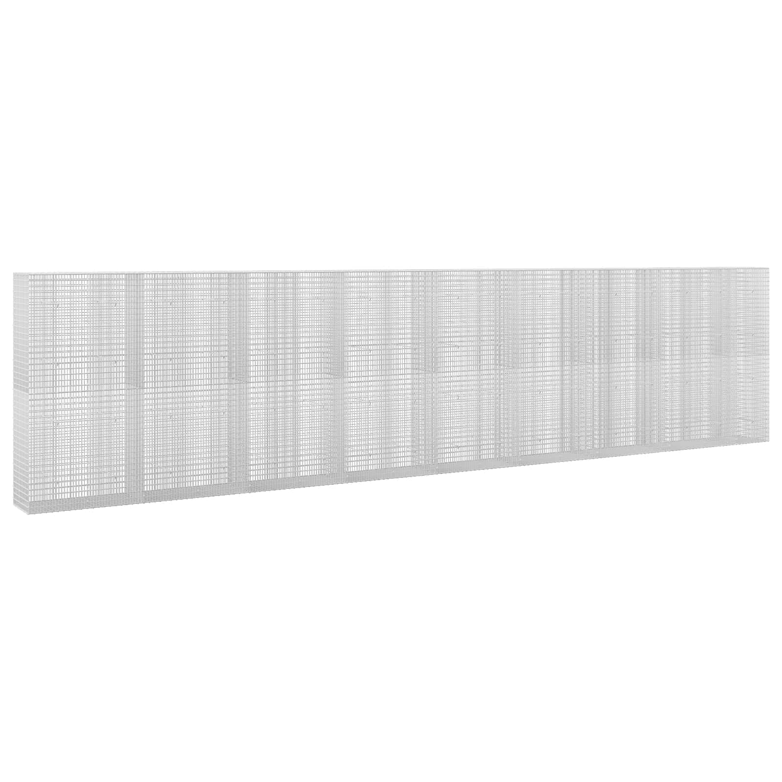vidaXL Gabion s drátem 5 mm a síťkou 5x2,5 cm 850x50x200 cm