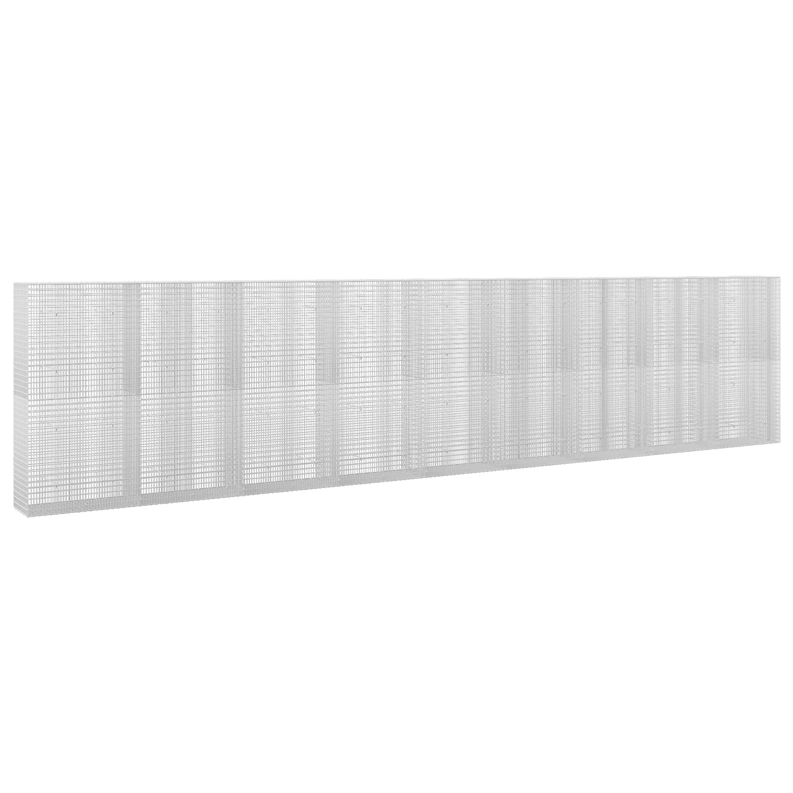 Γκαμπιόν με σύρμα 5 mm και πλέγμα 5x2,5 cm 900x50x200 εκ - Image 2
