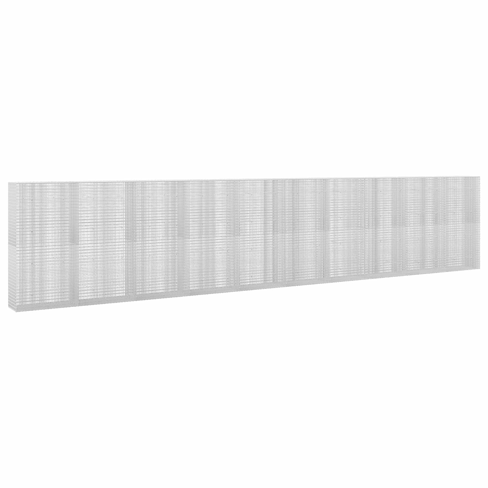 Γκαμπιόν με σύρμα 5 mm και πλέγμα 5x2,5 cm 1000x50x200 εκ - Image 2