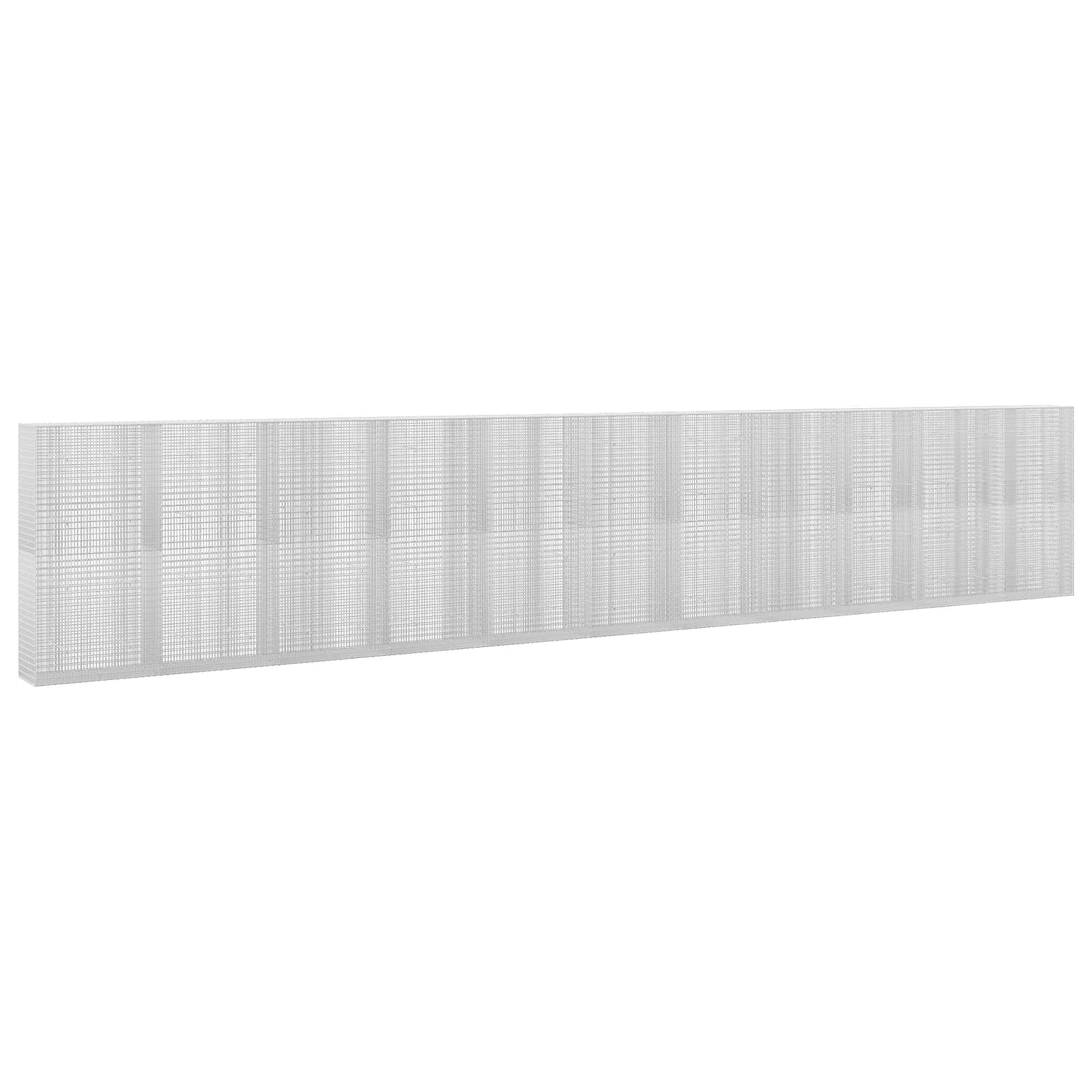 Γκαμπιόν με σύρμα 5 mm και πλέγμα 5x2,5 cm 1100x50x200 εκ - Image 2