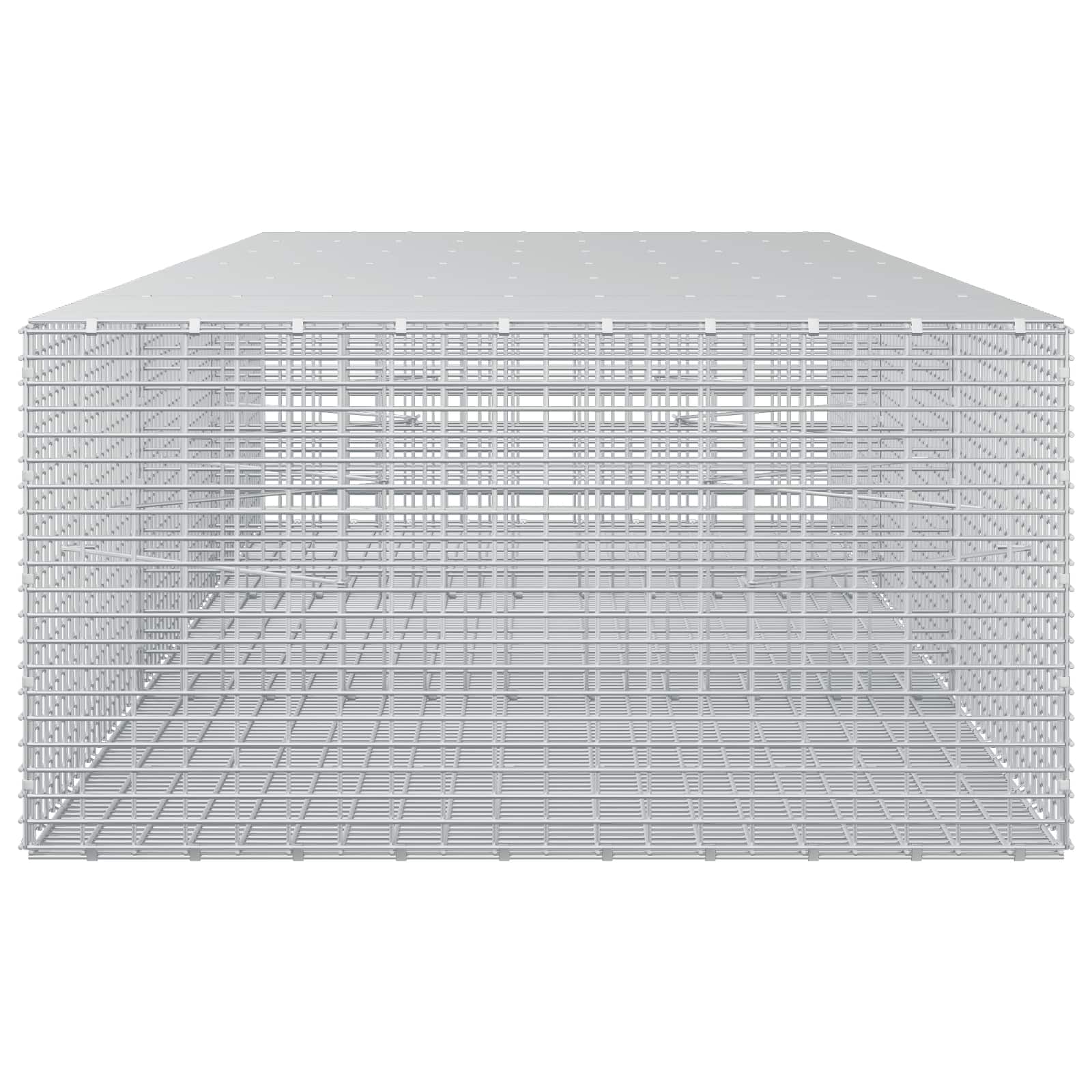 Gabion z žico 5 mm in mrežo 5x2,5 cm 300x100x50 cm
