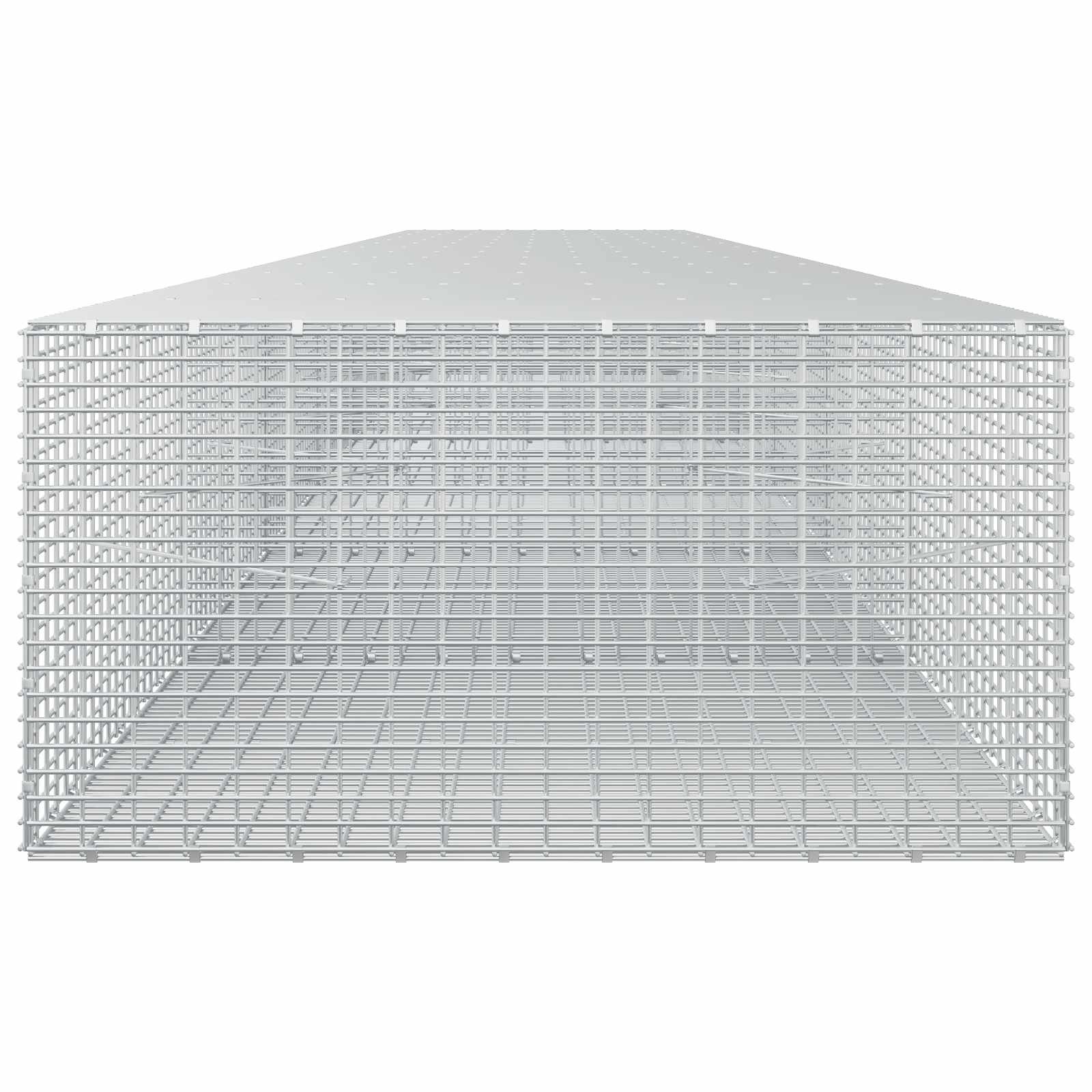 Gabion z žico 5 mm in mrežo 5x2,5 cm 650x100x50 cm