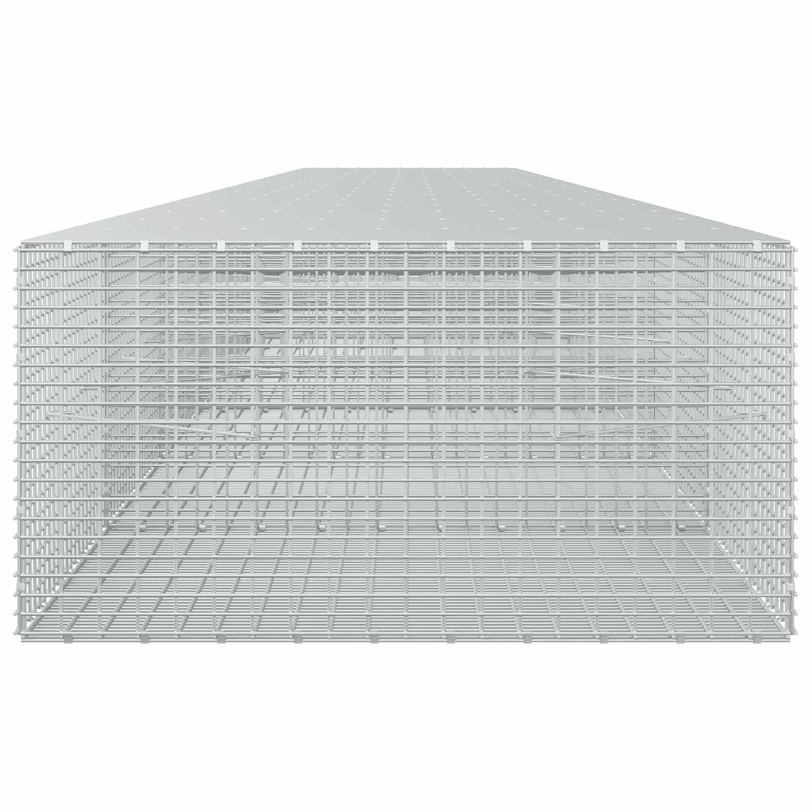Gabion z žico 5 mm in mrežo 5x2,5 cm 950x100x50 cm