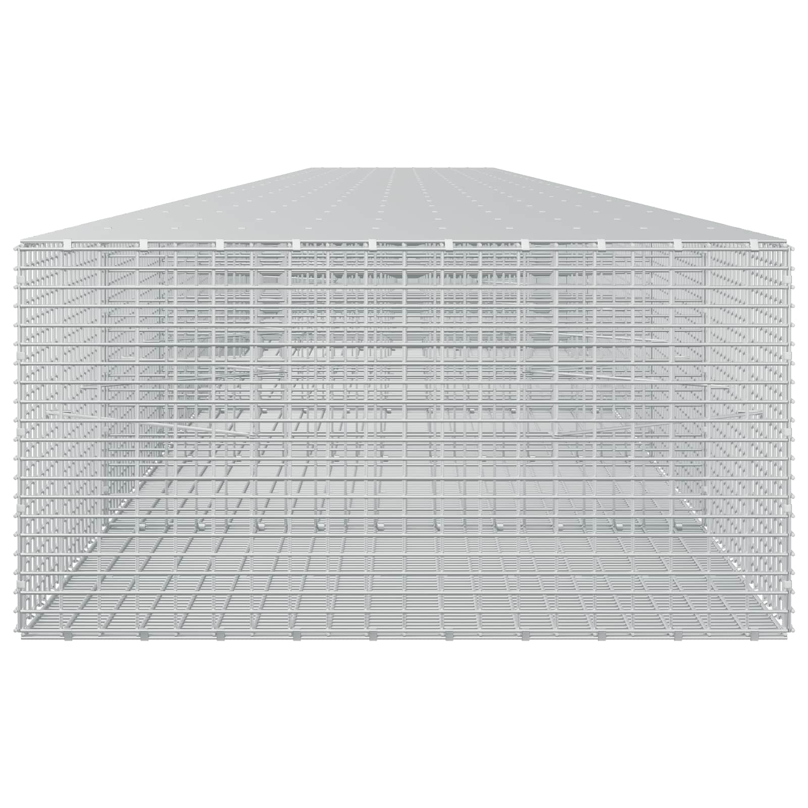 Gabion z žico 5 mm in mrežo 5x2,5 cm 1150x100x50 cm