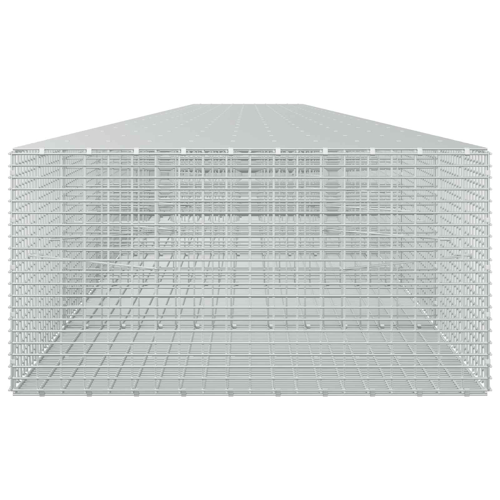 Gabion z žico 5 mm in mrežo 5x2,5 cm 1200x100x50 cm
