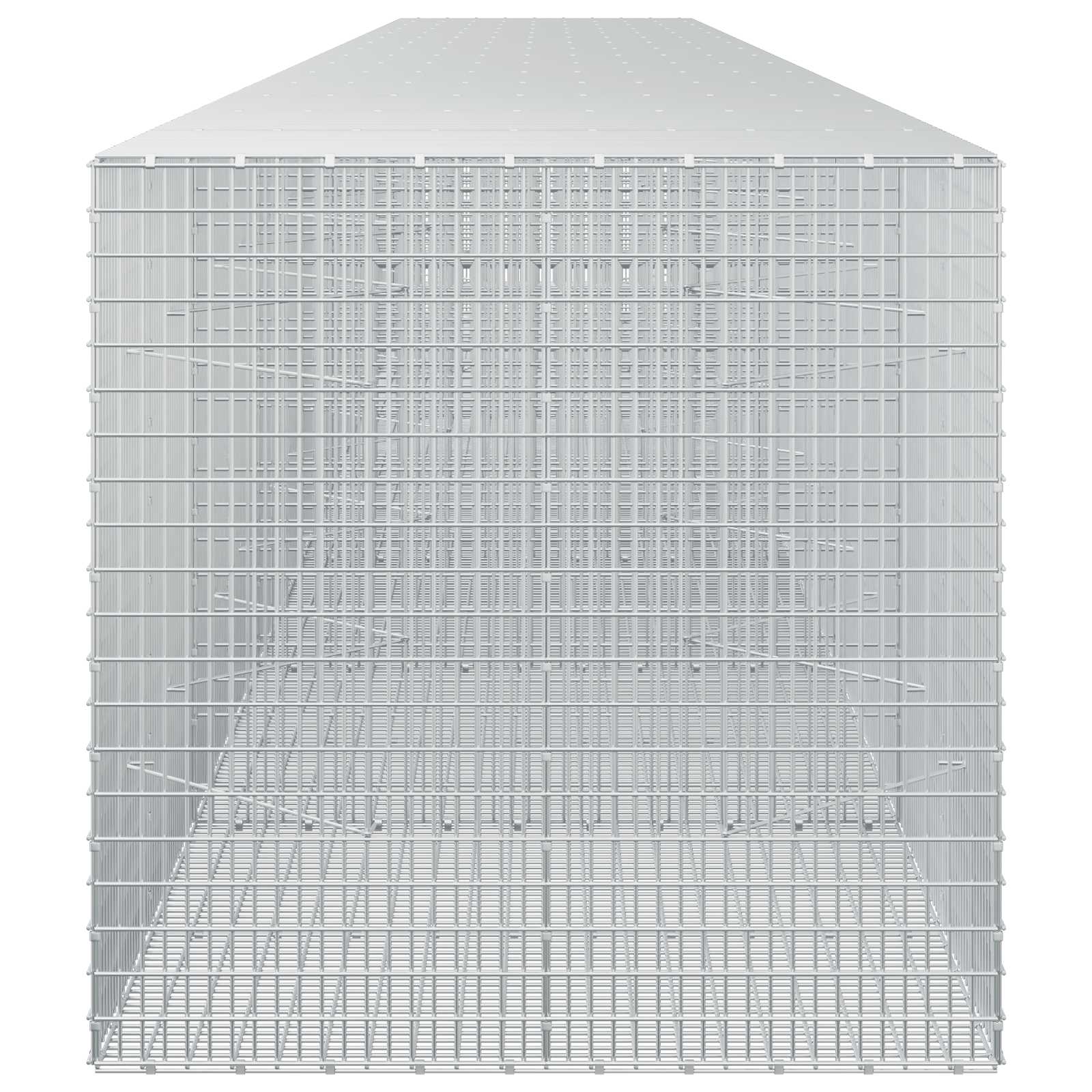 Gabion z žico 5 mm in mrežo 5x2,5 cm 750x100x100 cm