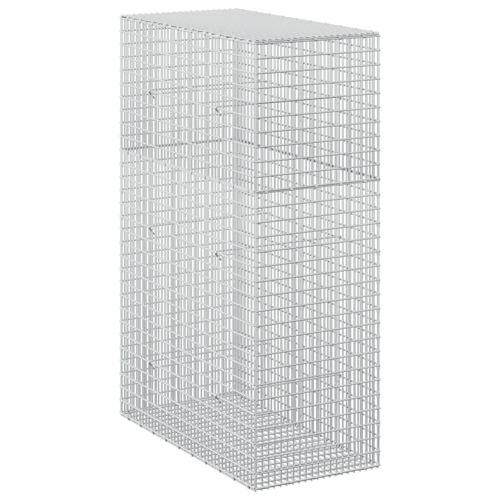 vidaXL Gabion s drátem 5 mm a síťkou 5x2,5 cm 50x100x150 cm