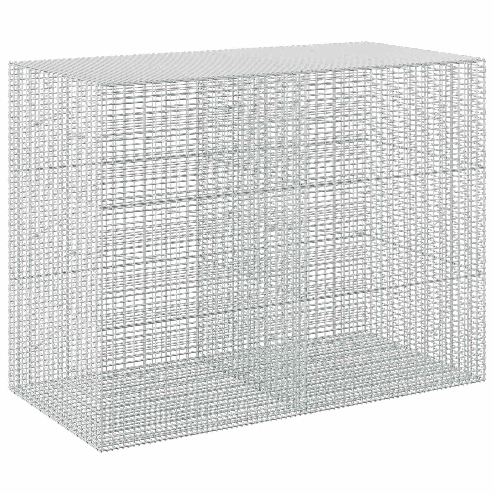 vidaXL Gabion s drátem 5 mm a síťkou 5x2,5 cm 200x100x150 cm