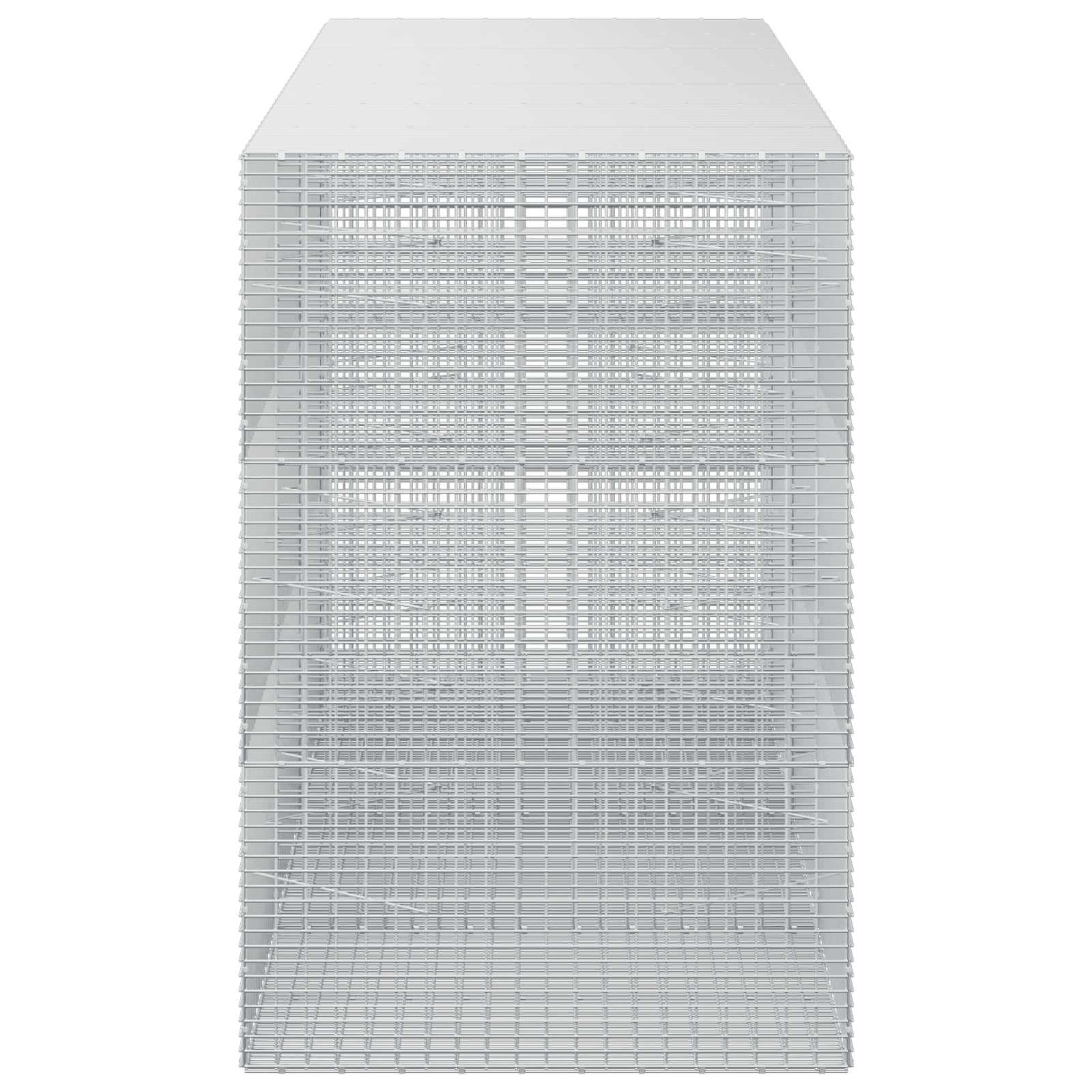 Gabion z žico 5 mm in mrežo 5x2,5 cm 350x100x150 cm