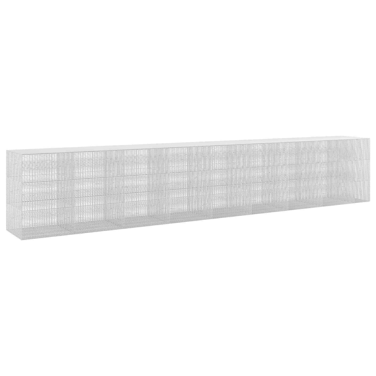 Gabion z žico 5 mm in mrežo 5x2,5 cm 850x100x150 cm
