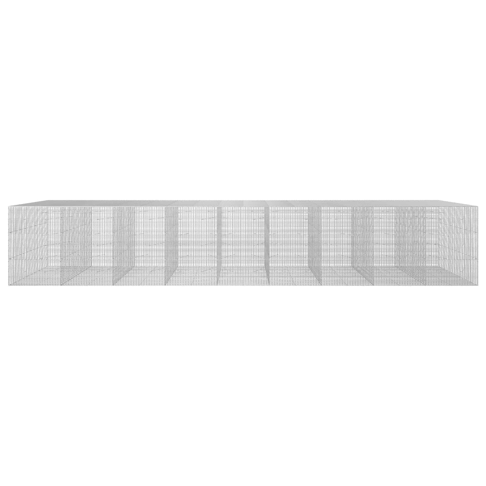 Gabion z žico 5 mm in mrežo 5x2,5 cm 900x100x150 cm