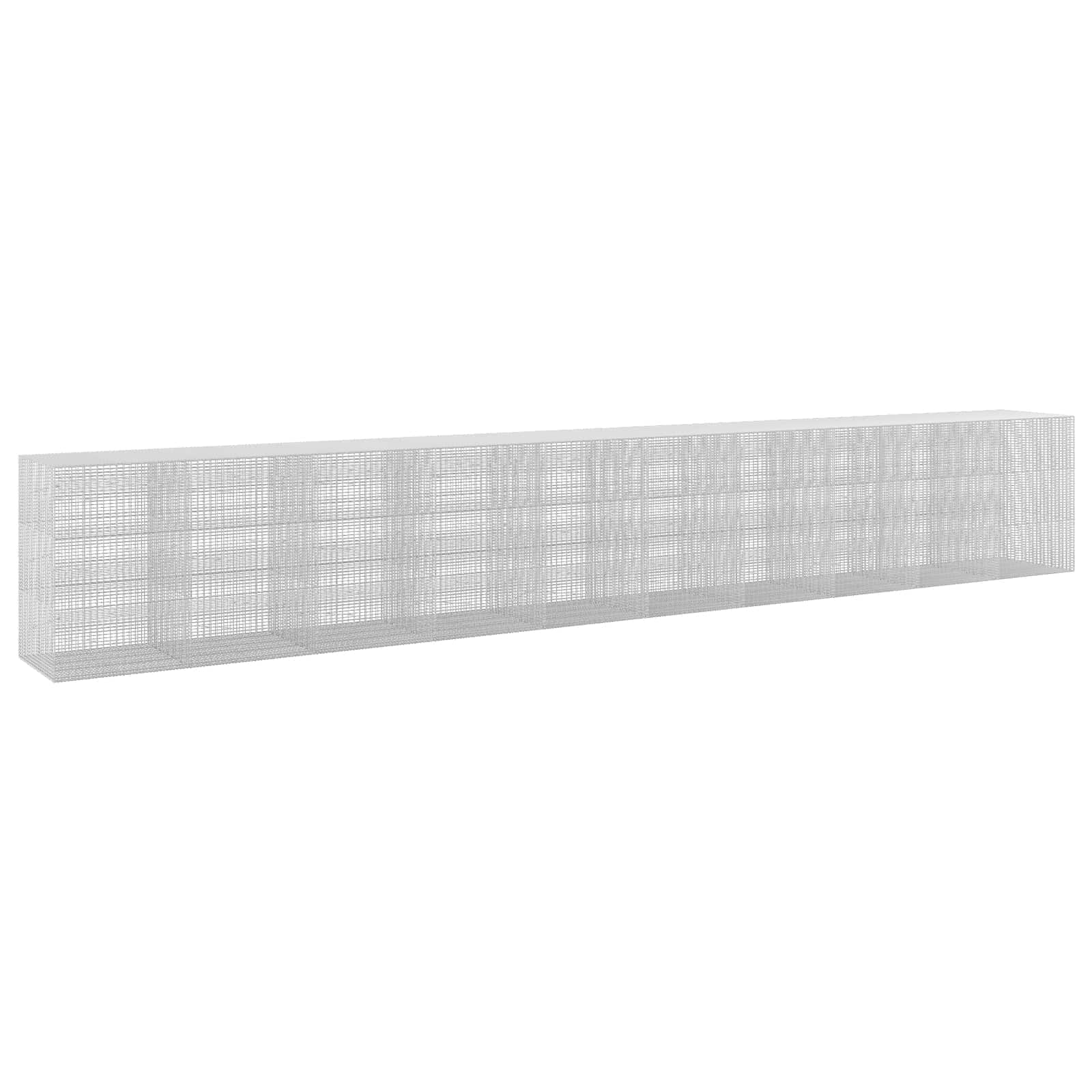 Γκαμπιόν με σύρμα 5 mm και πλέγμα 5x2,5 cm 1000x100x150 εκ. - Image 2