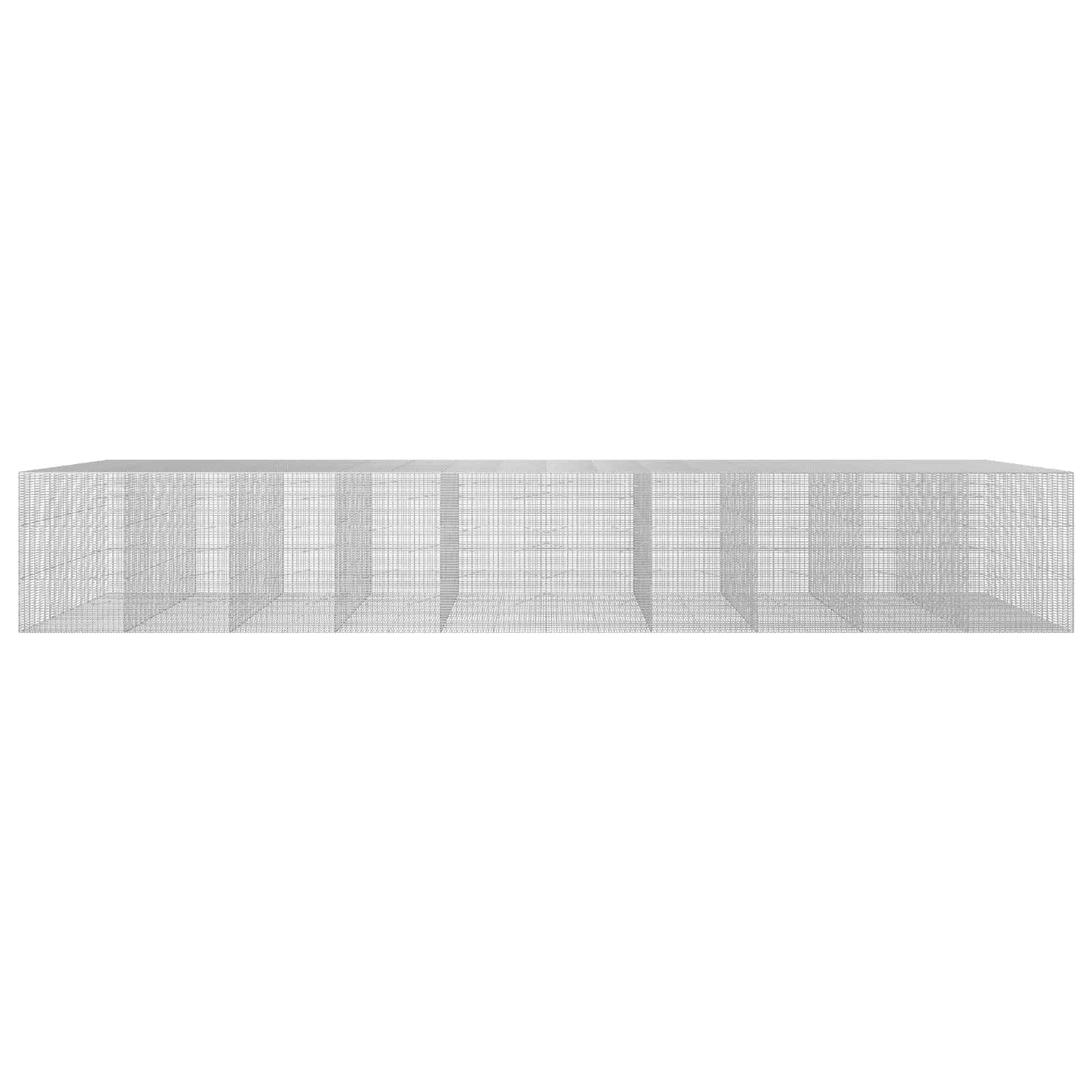 Γκαμπιόν με σύρμα 5 mm και πλέγμα 5x2,5 cm 1000x100x150 εκ. - Image 3