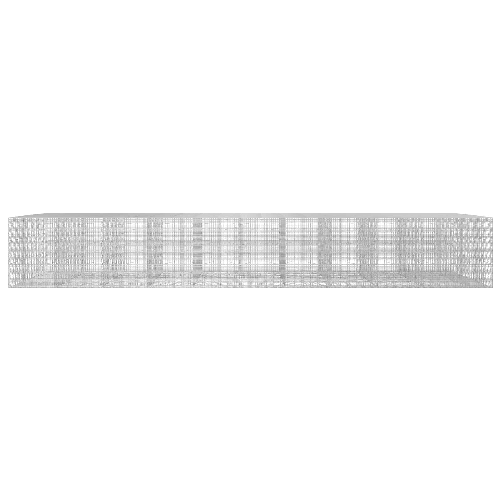 Γκαμπιόν με σύρμα 5 mm και πλέγμα 5x2,5 cm 1050x100x150 εκ - Image 3