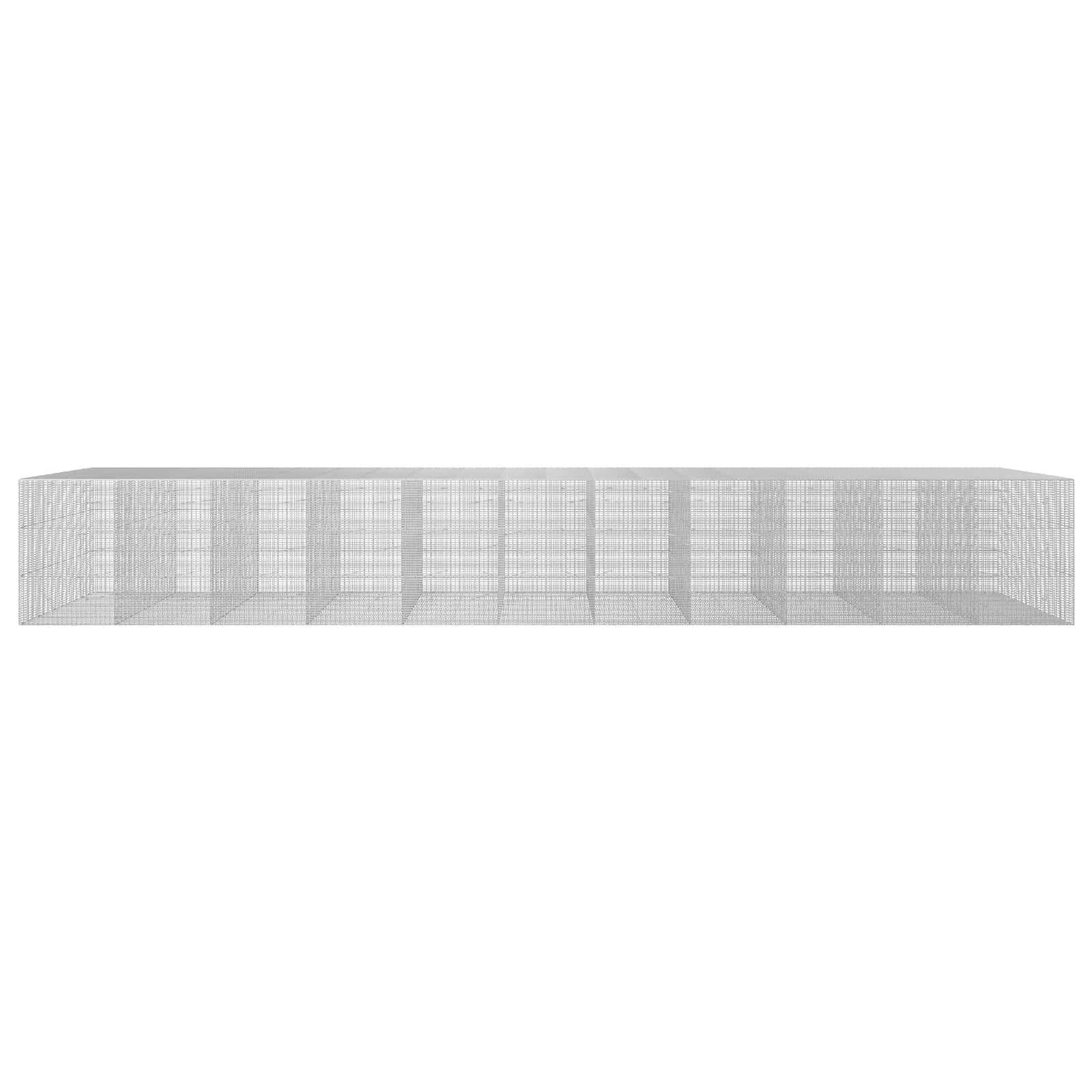 Gabion z žico 5 mm in mrežo 5x2,5 cm 1100x100x150 cm