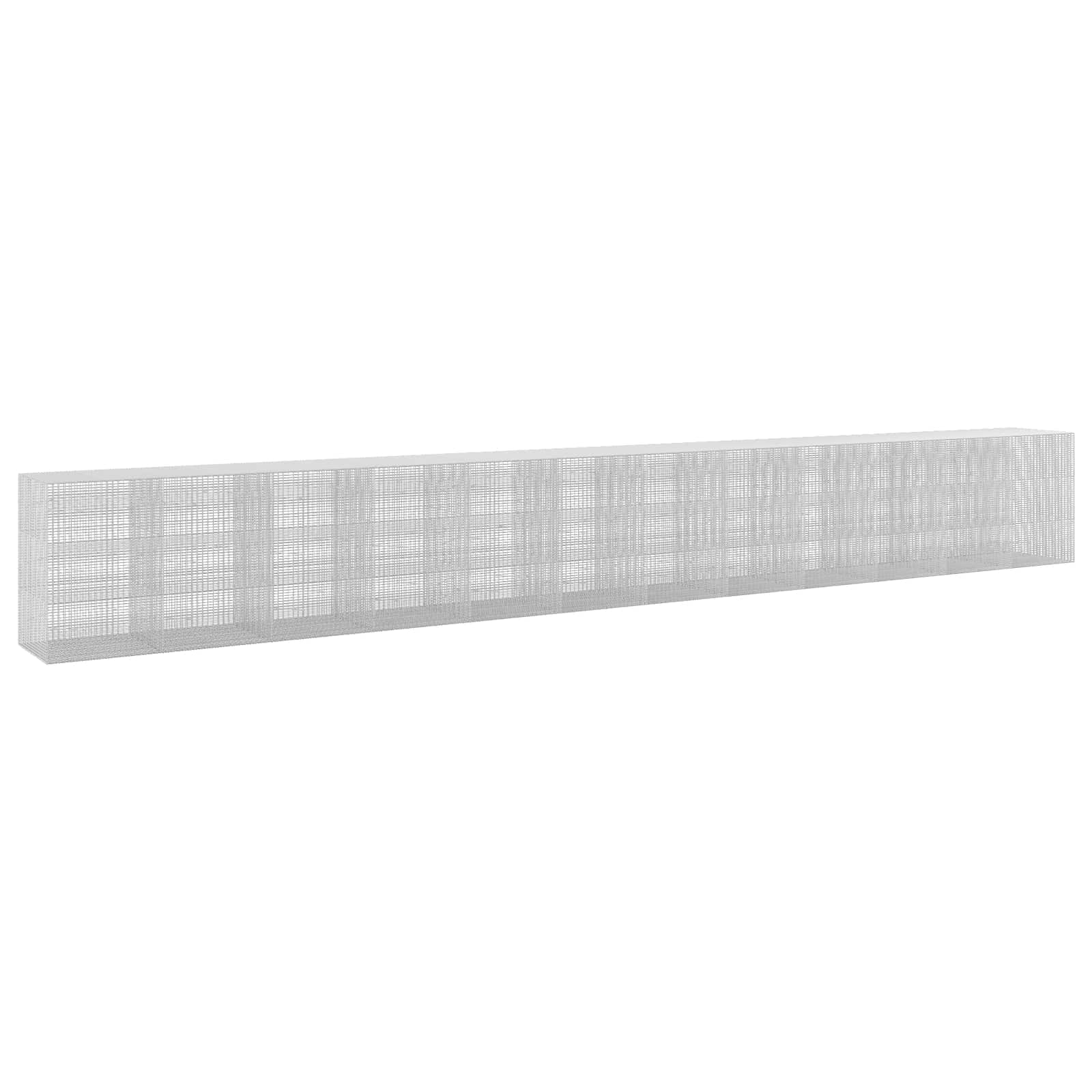 Gabion z žico 5 mm in mrežo 5x2,5 cm 1200x100x150 cm