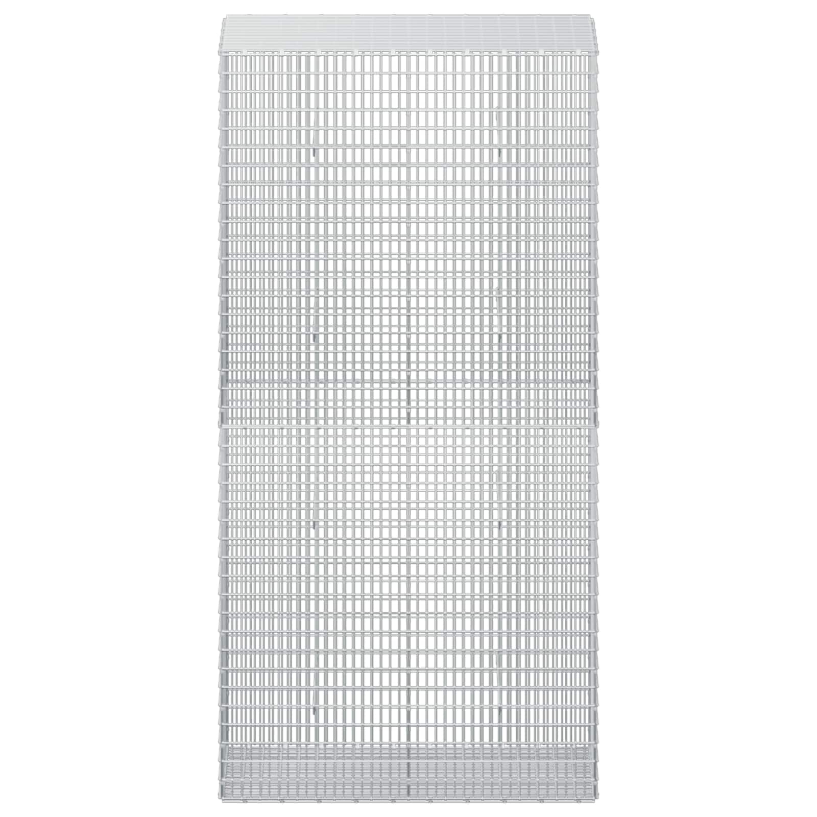 Gabion z žico 5 mm in mrežo 5x2,5 cm 50x100x200 cm
