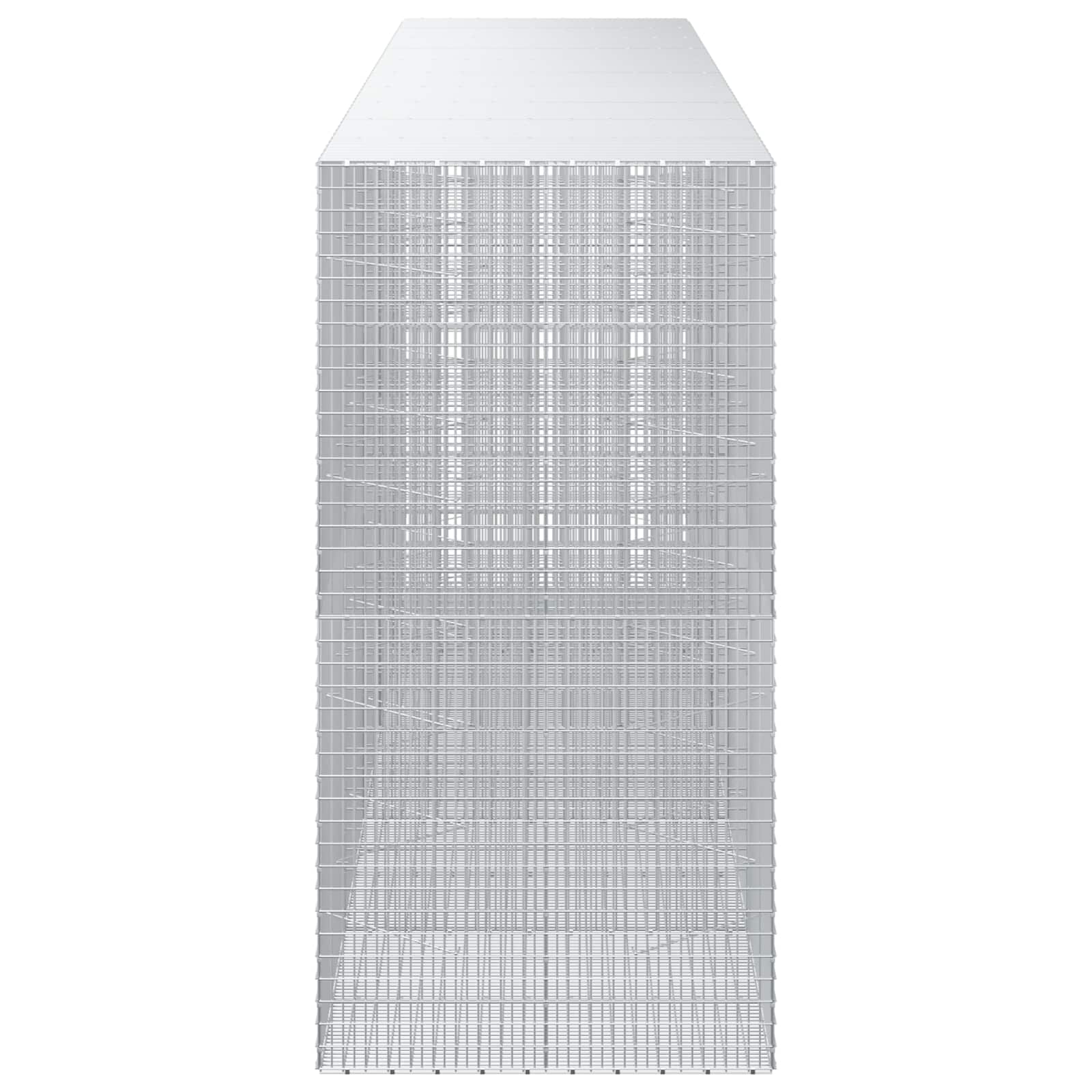 Gabion z žico 5 mm in mrežo 5x2,5 cm 500x100x200 cm