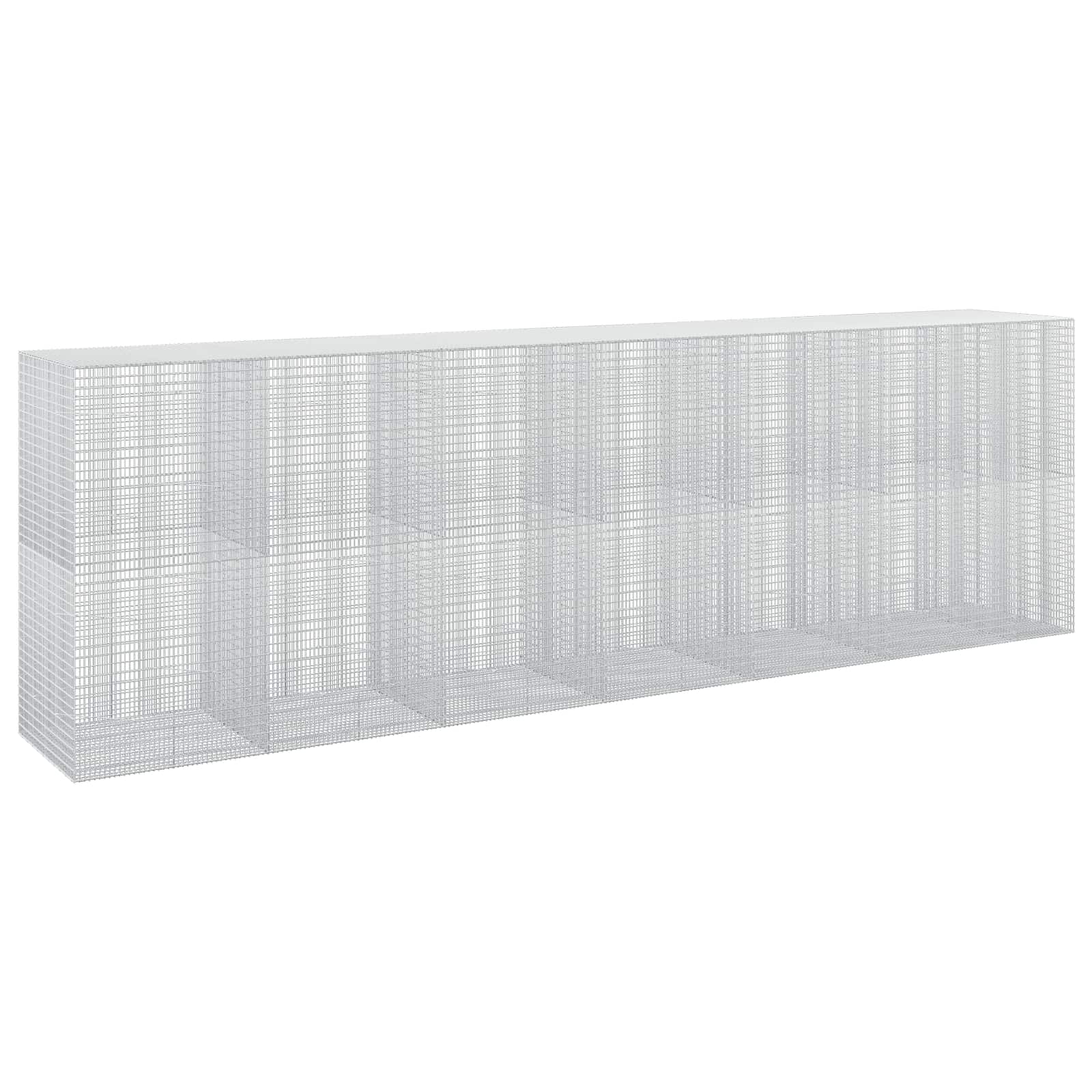 Gabion z žico 5 mm in mrežo 5x2,5 cm 650x100x200 cm