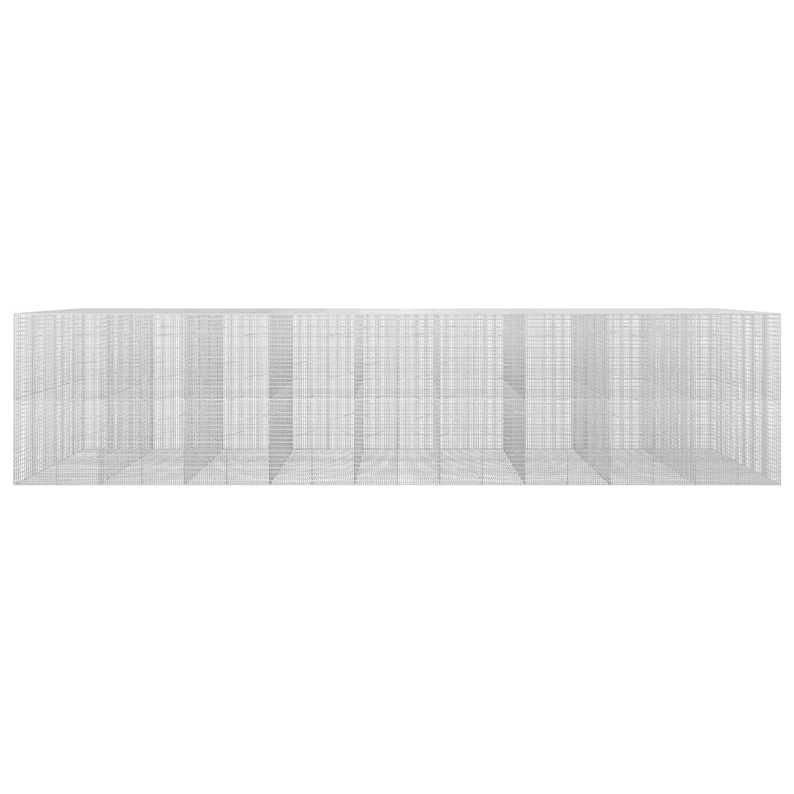 Gabion z žico 5 mm in mrežo 5x2,5 cm 900x100x200 cm