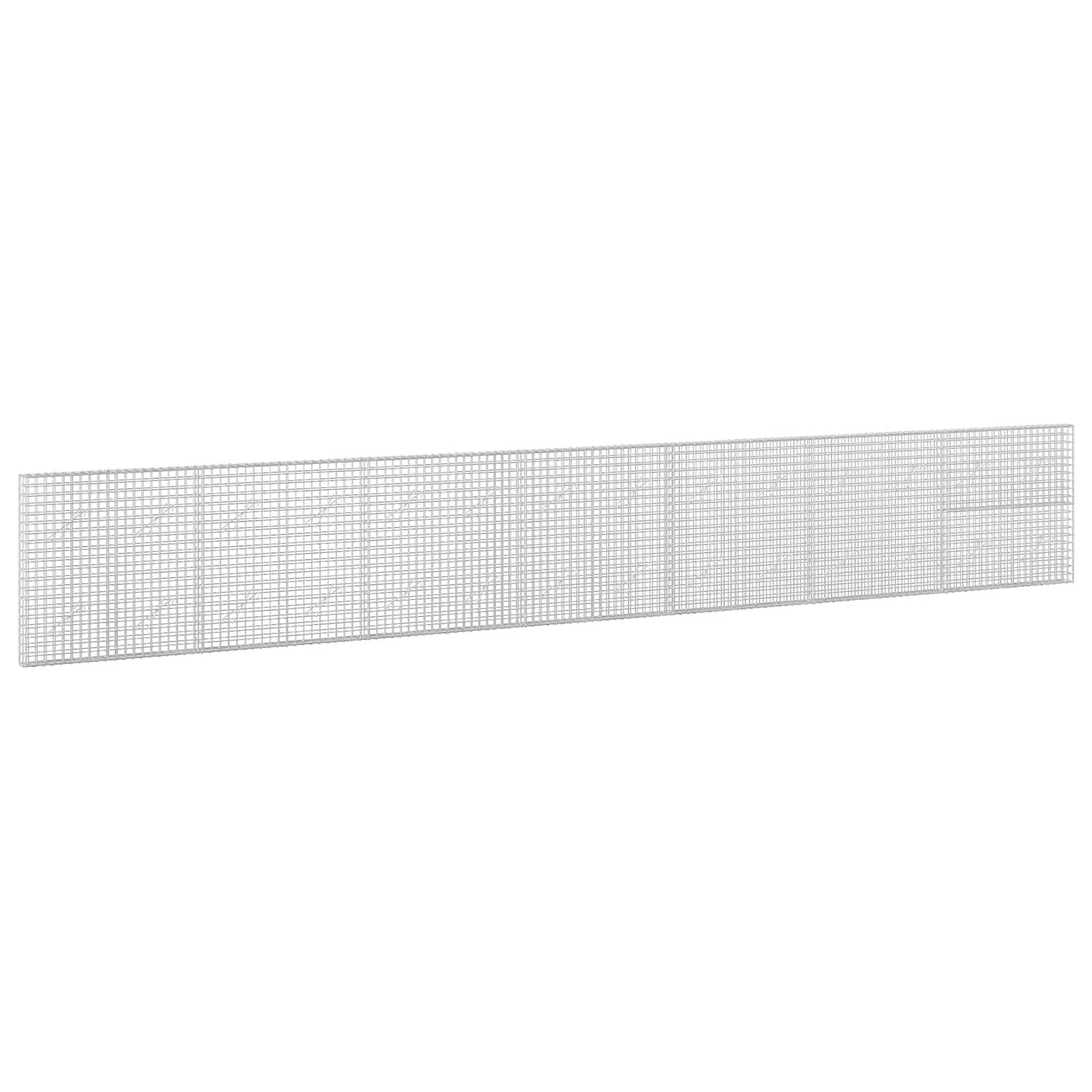 Gabion z žico 5 mm in mrežo 5x5 cm 700x10x100 cm