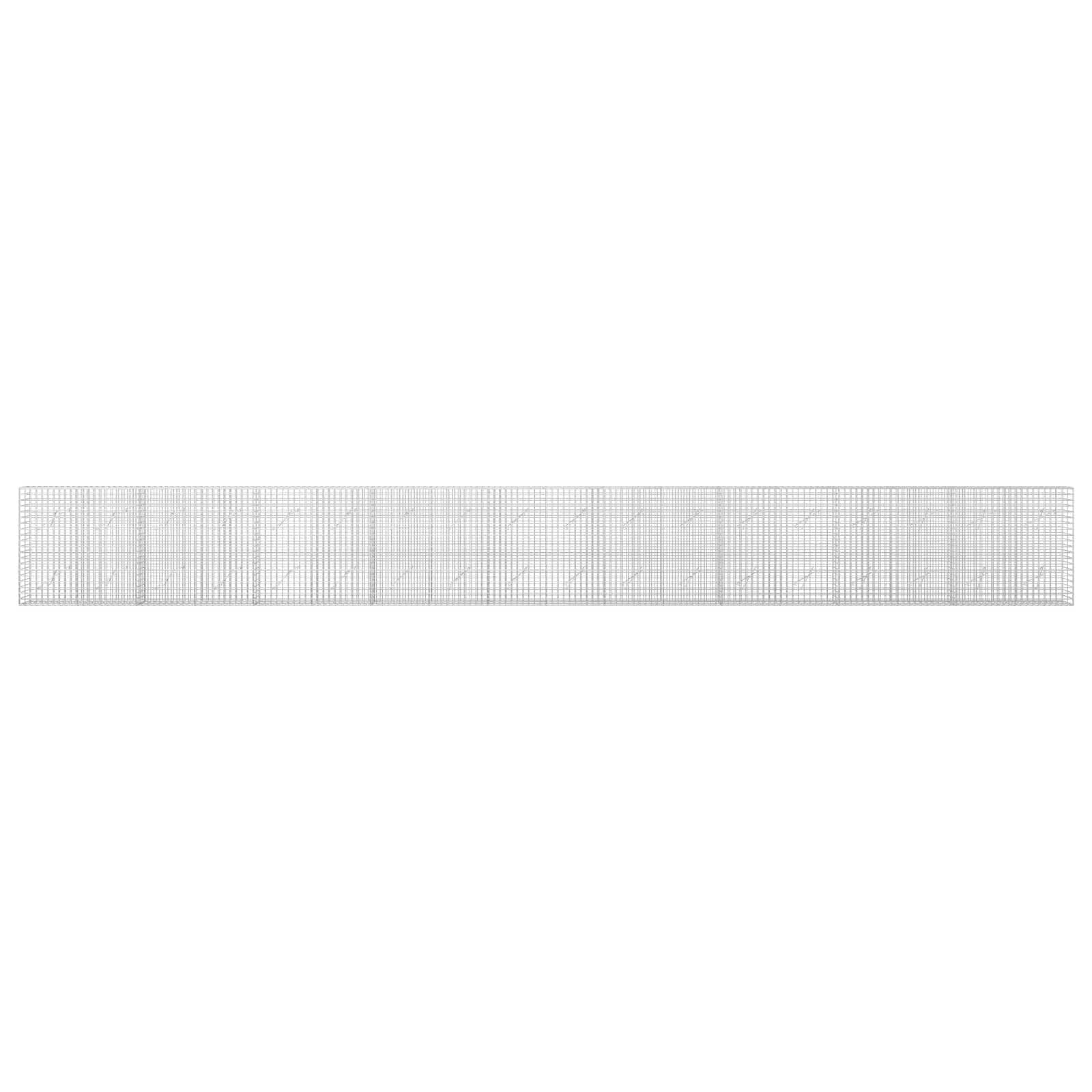 Gabion z žico 5 mm in mrežo 5x5 cm 900x10x100 cm