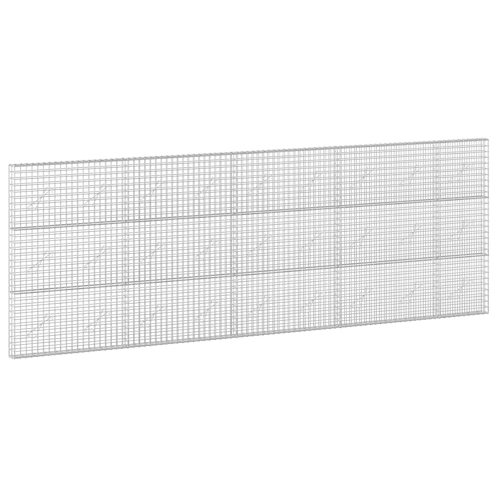 Gabion z žico 5 mm in mrežo 5x5 cm 450x10x150 cm