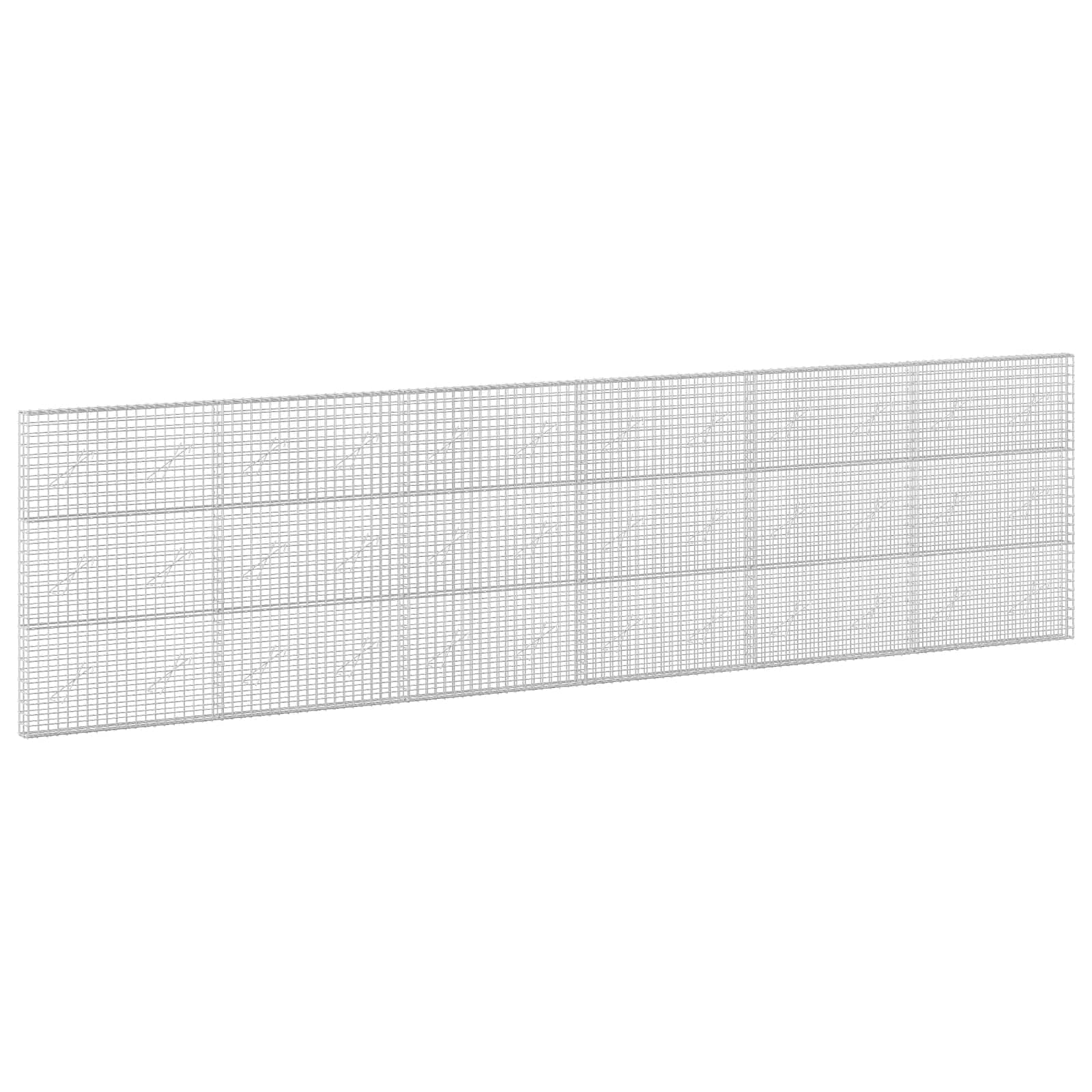 Gabion z žico 5 mm in mrežo 5x5 cm 600x10x150 cm